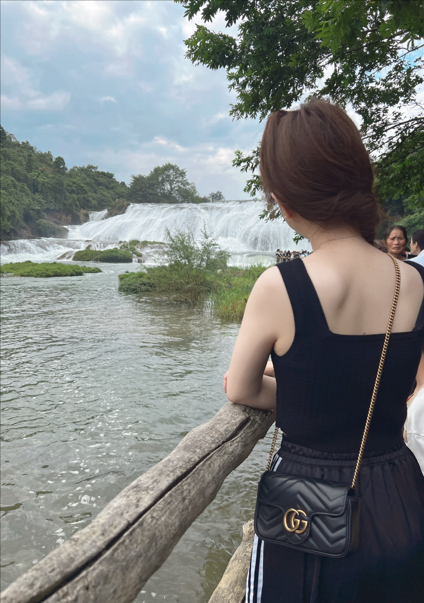 custom review-Adidas Originals Sportlife Повседневная Длинная Юбка Женская Черная