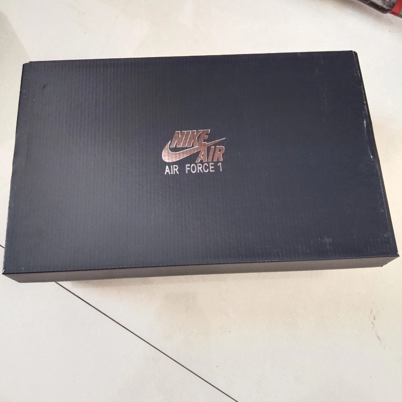 custom review-Nike Air FORCE 1 Slip-on Устойчивый к истиранию Низкий Топ Скейтбординг Кроссовки Унисекс Белый Черный