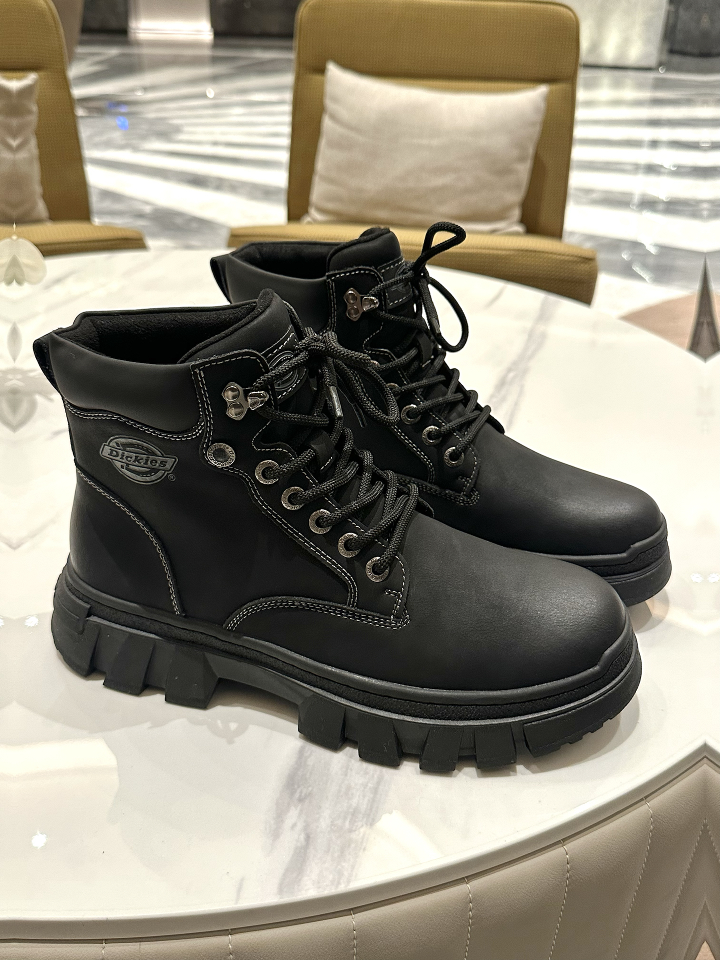 custom review-Dickies Короткий ботинок Martin Мужской Черный