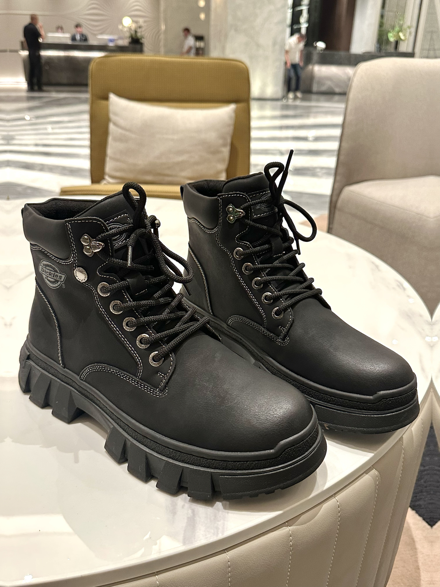 custom review-Dickies Короткий ботинок Martin Мужской Черный