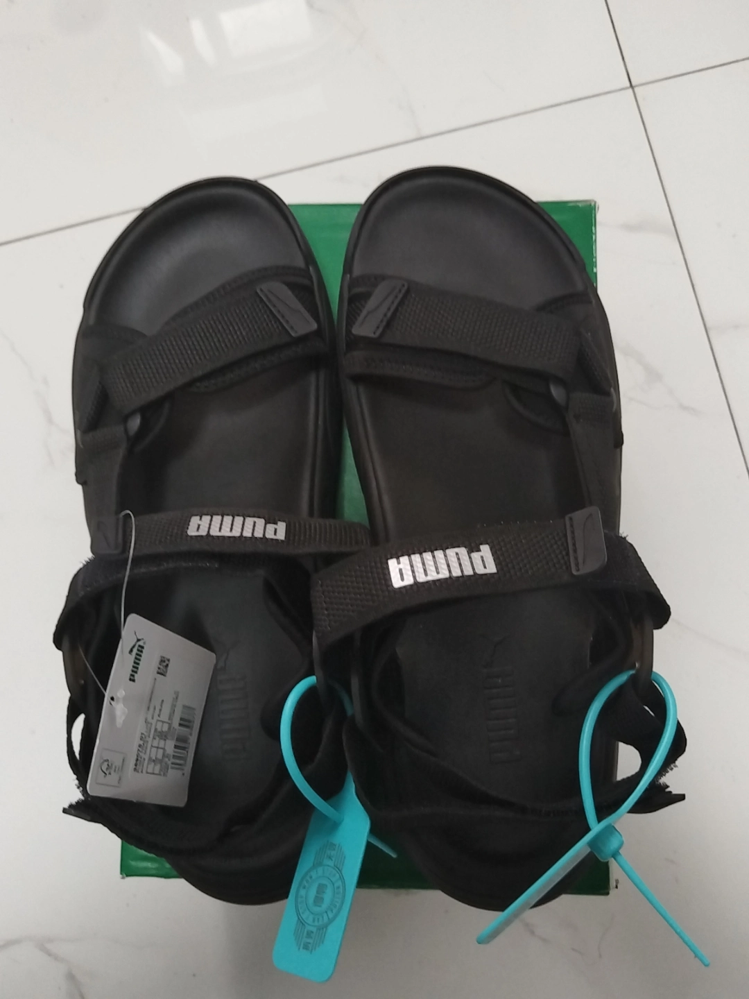 custom review-PUMA Traek Lite Спортивные сандалии унисекс черные