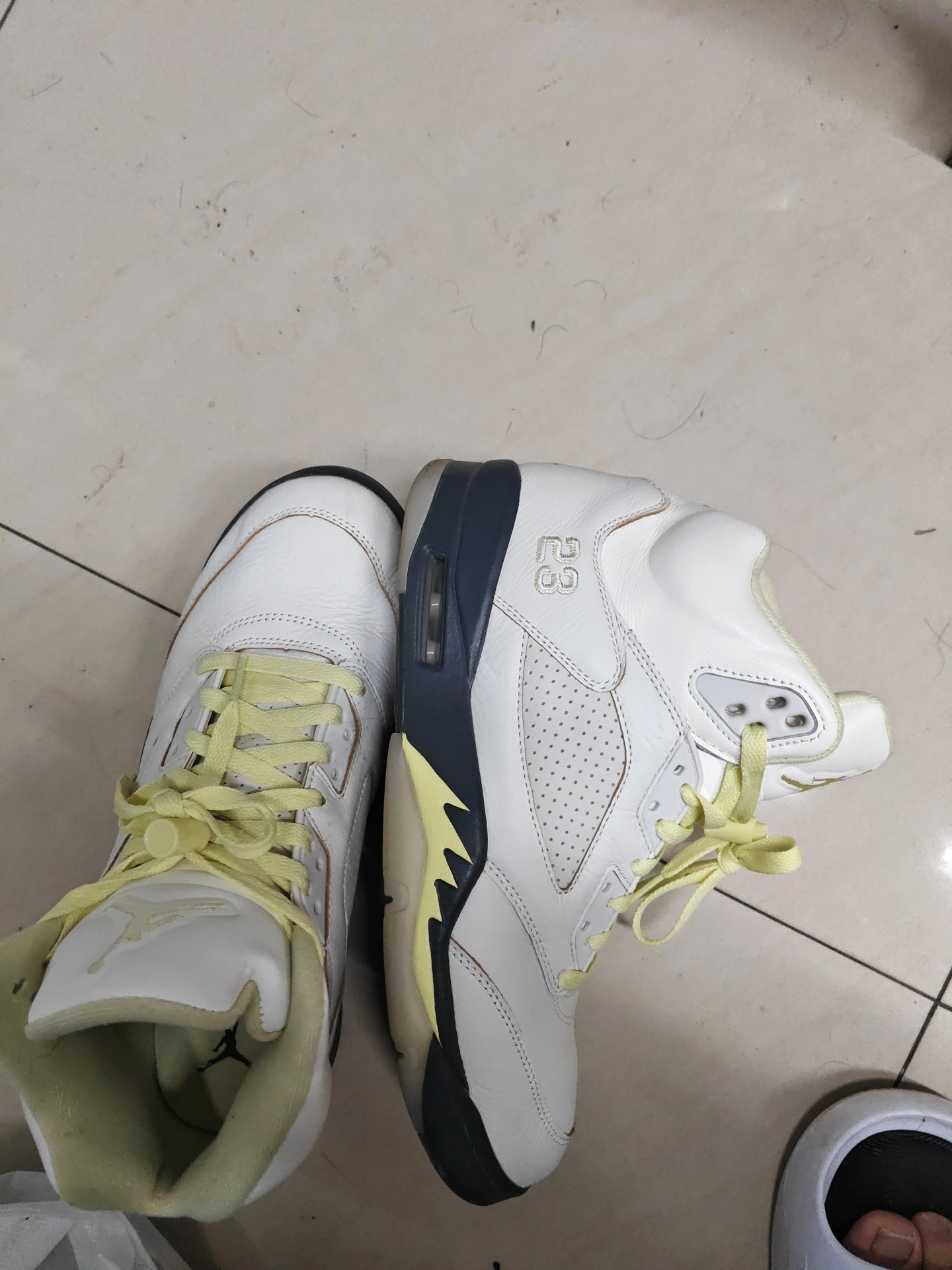 custom review-Jordan Air Джордан 5 Дышащий Высокий Топ Винтажные Баскетбольные Кроссовки Женские Бежевые