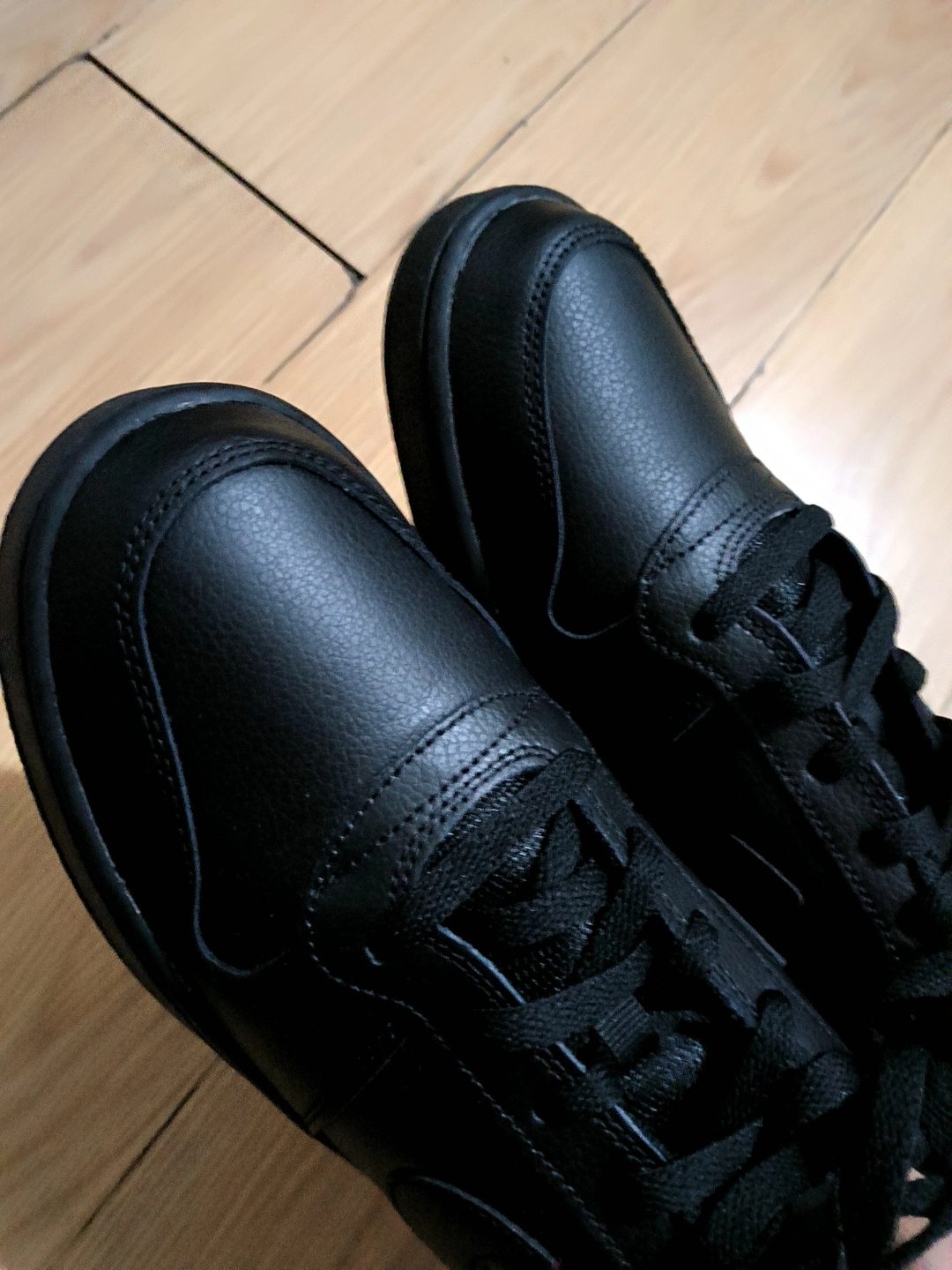 custom review-Nike EBERNON Low Винтажная модель Низкие кеды Скейтборд Обувь Мужская Черная