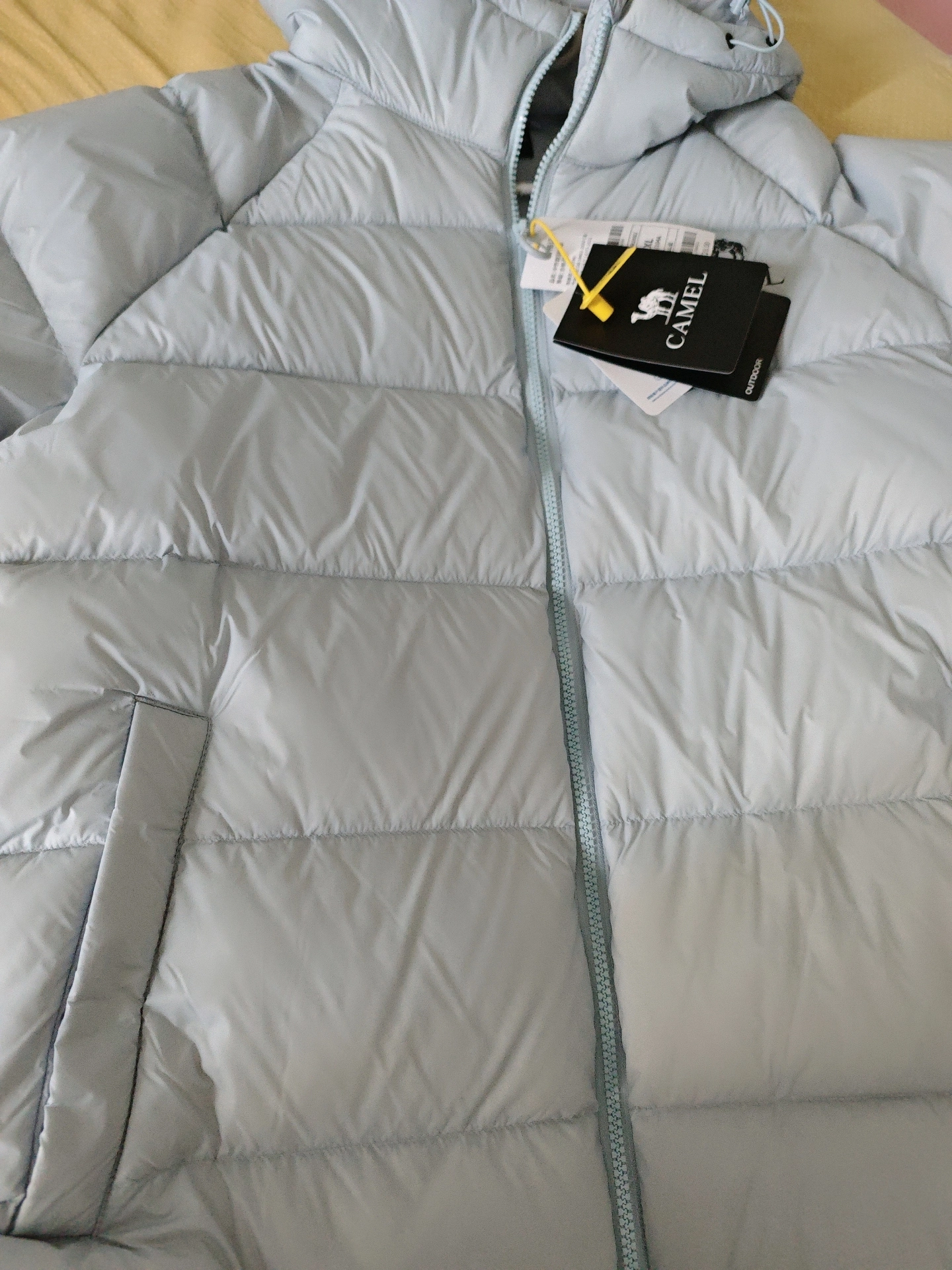 custom review-CAMEL Warm Fleece Series Пуховик Унисекс