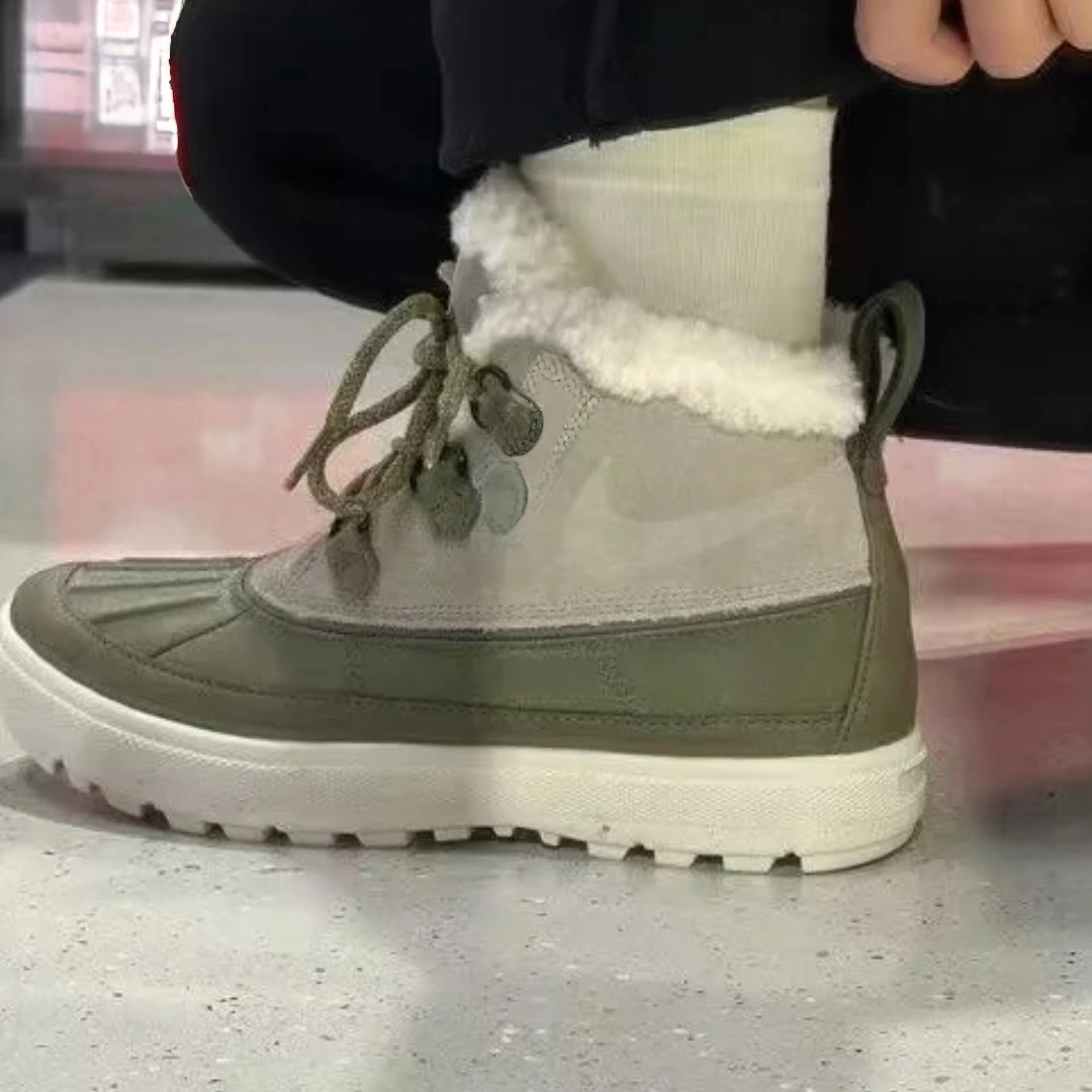 custom review-Nike Woodside Ботильоны Женские Серый Зеленый