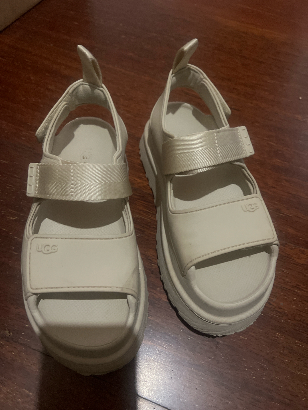 custom review-UGG One Ремень Сандалии Женские Бежевые