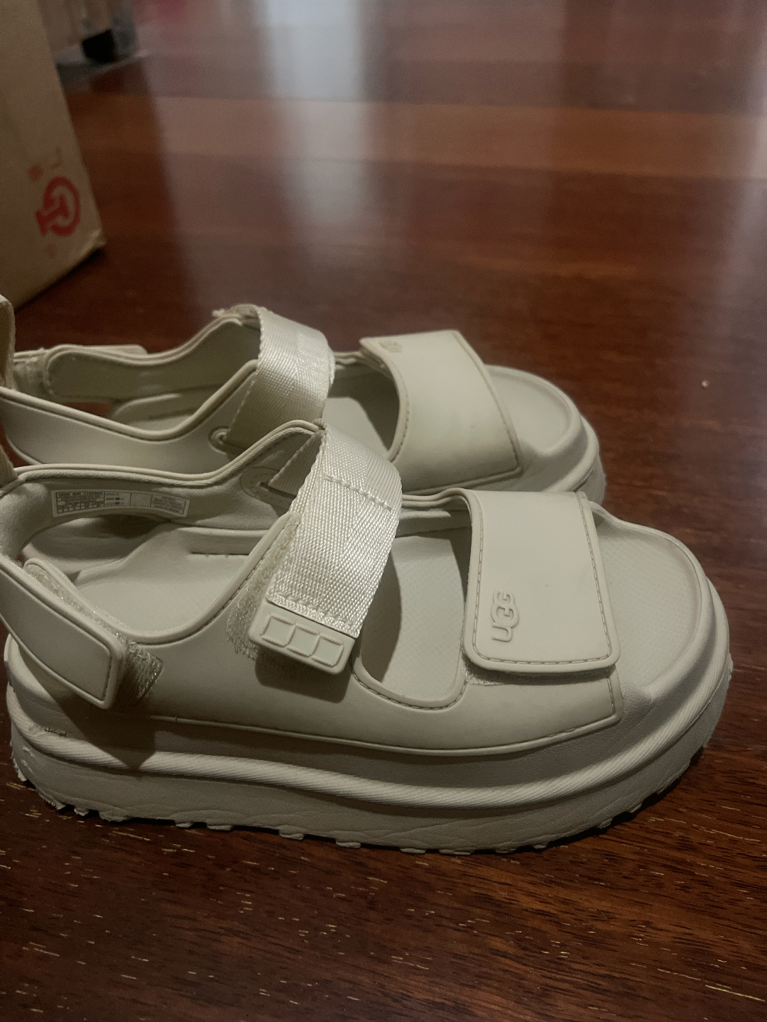 custom review-UGG One Ремень Сандалии Женские Бежевые