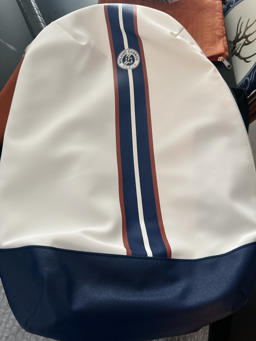 custom review-Wilson ПУ (полиуретан) Рюкзак Стандартный (Standard) Унисекс Белый