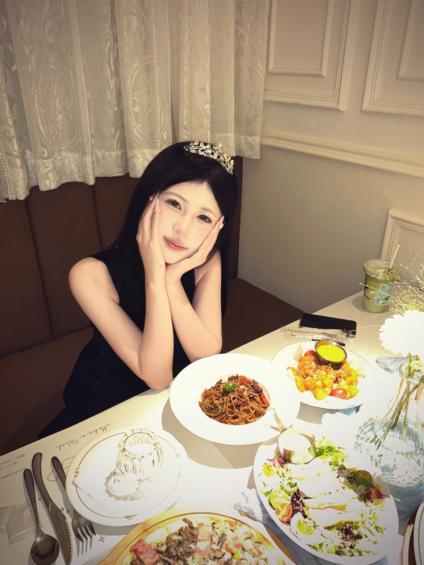 custom review-Cosyism MISS Kora Без рукавов Платье Женское Комплект с Юбкой Набор в Коробке