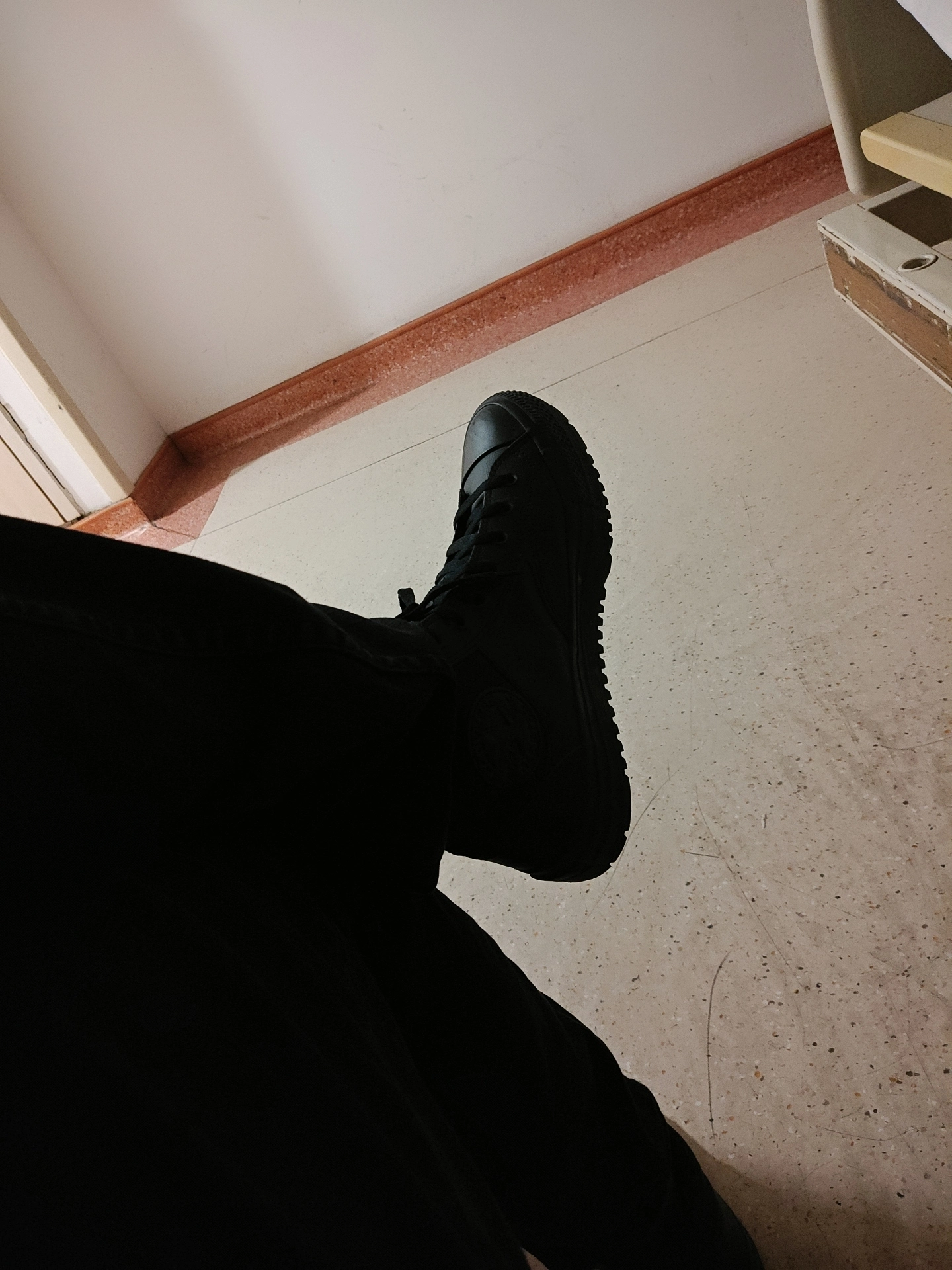 custom review-Converse Chuck Taylor All Star Malden Slip-Resistant Abrasion-Resistant MID Топ Скейтборд Кроссовки Мужские Черные