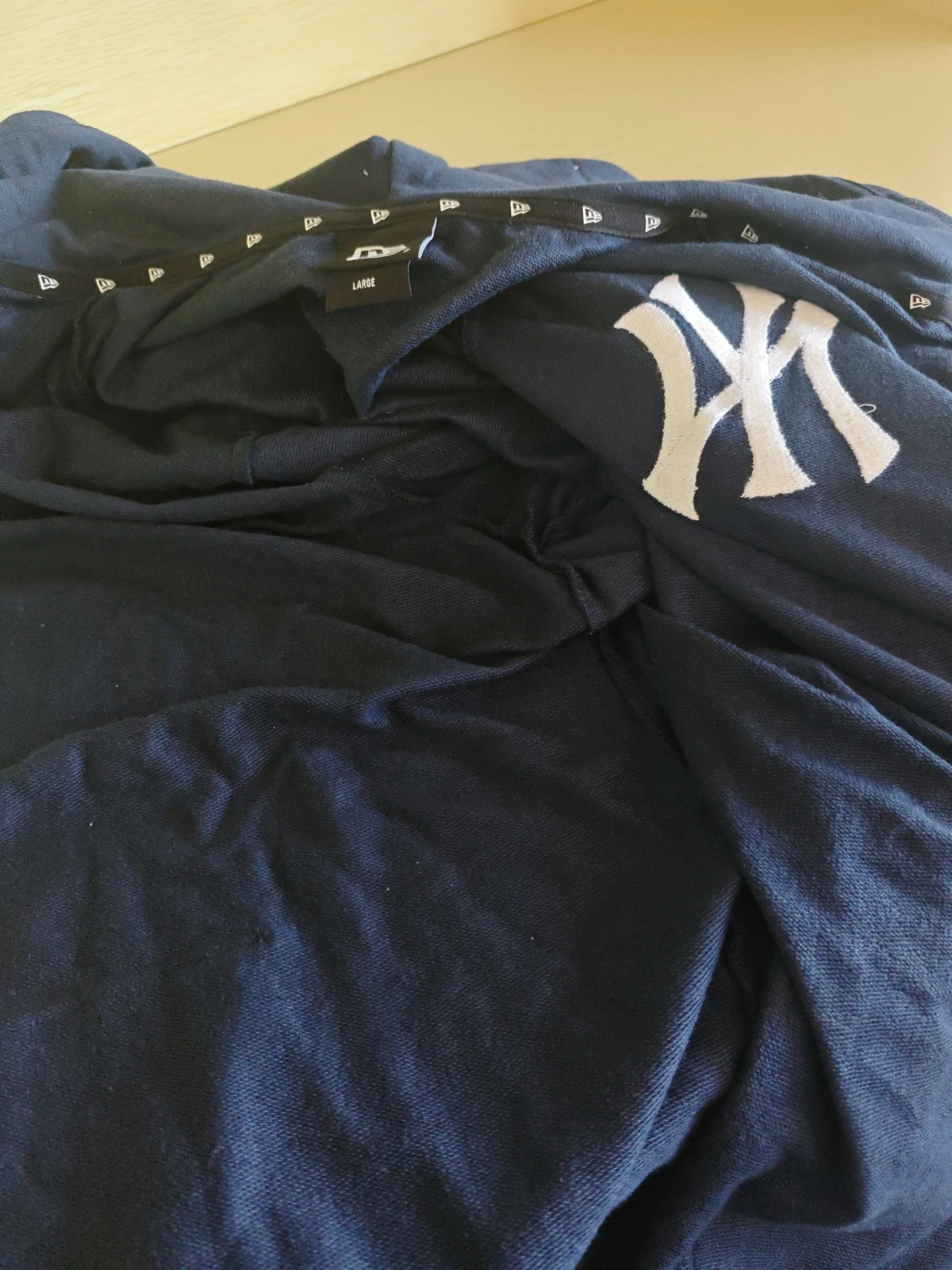 custom review-New Era Толстовка Мужская Морской Синий