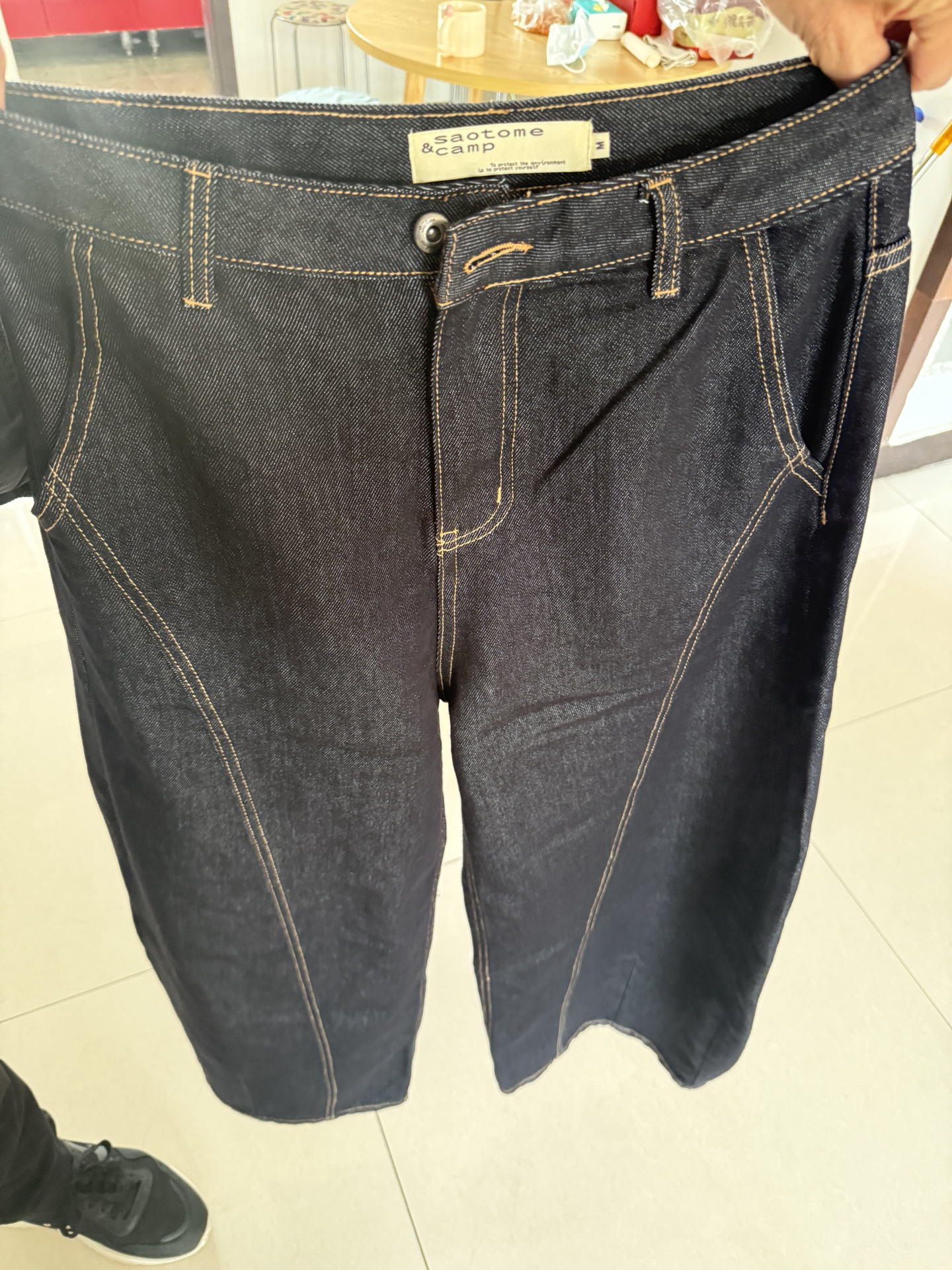 custom review-Saotome Джинсы Унисекс Оригинальные Джинсы