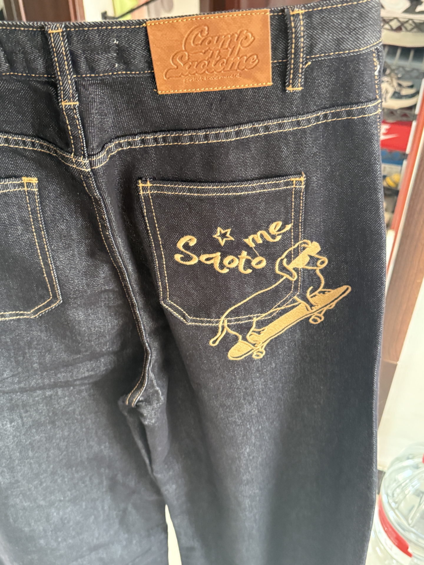 custom review-Saotome Джинсы Унисекс Оригинальные Джинсы