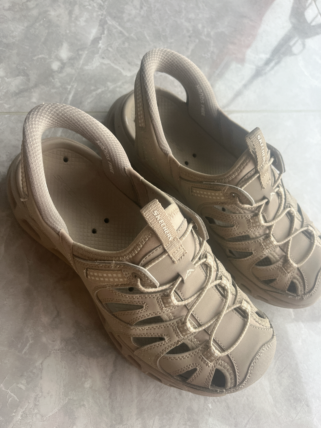 custom review-Skechers OUTDOOR MENS One Шнуровые Сандалии Мужские Коричневые