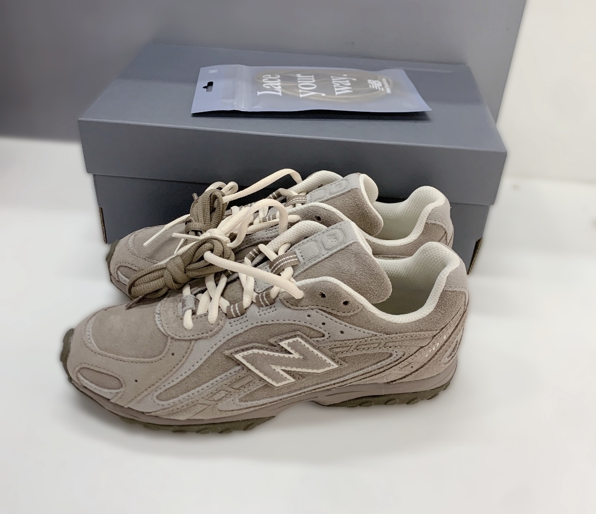 custom review-New Balance 204L Амортизация устойчивость к истиранию покрытие поддержка легкий низ повседневная обувь унисекс светлый умбра