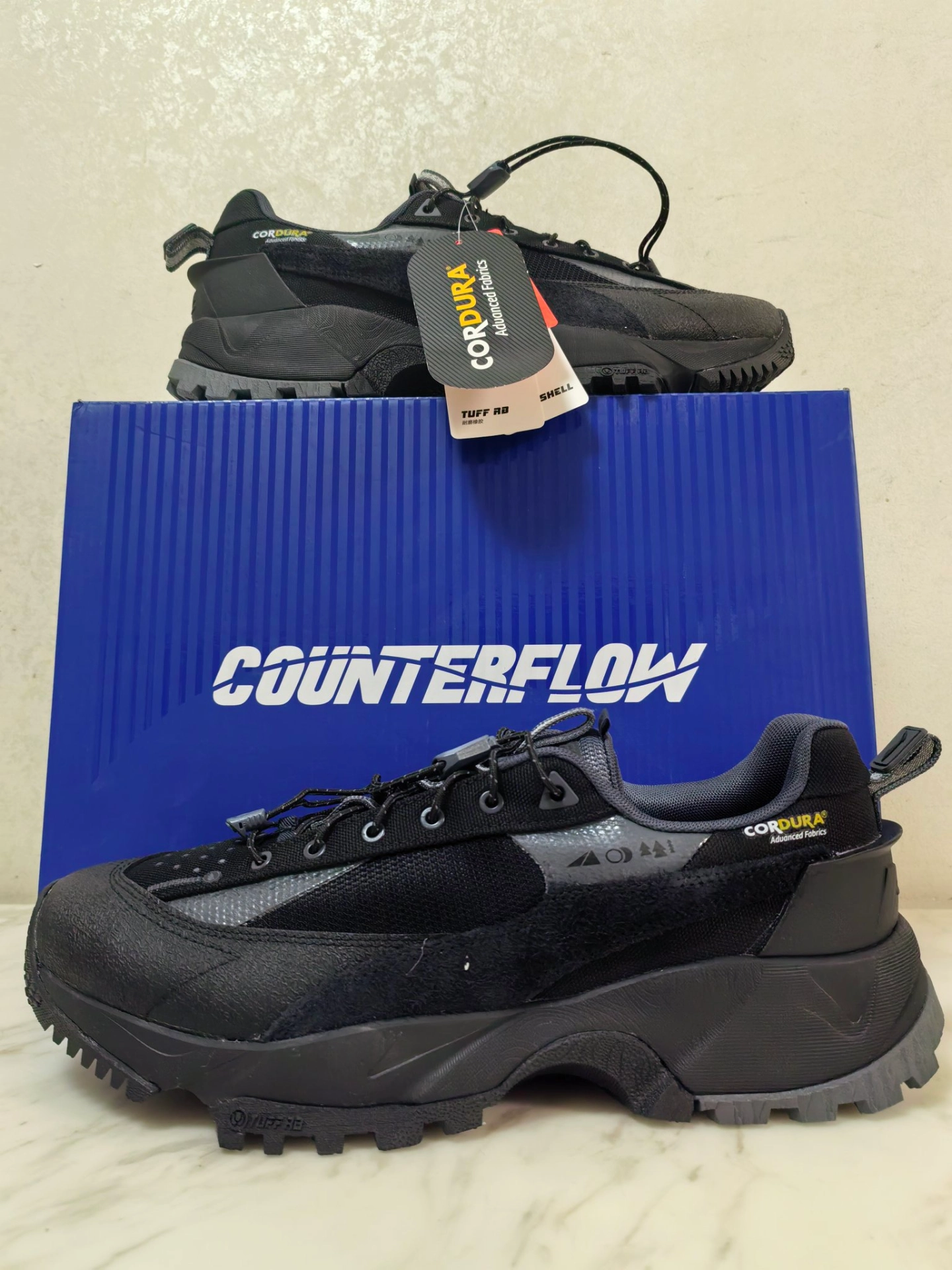 custom review-Лайнер Outdoor CF Tracing Wild Xingshan PRO Амортизация Водонепроницаемый Низкий Топ Повседневная Обувь Мужская Черный