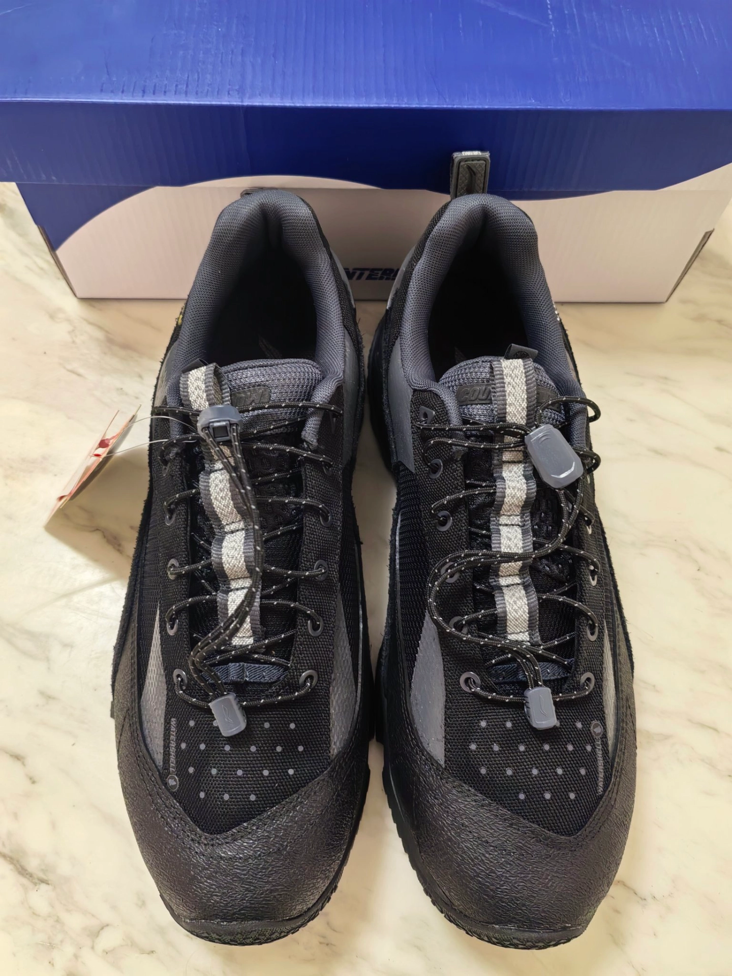 custom review-Лайнер Outdoor CF Tracing Wild Xingshan PRO Амортизация Водонепроницаемый Низкий Топ Повседневная Обувь Мужская Черный