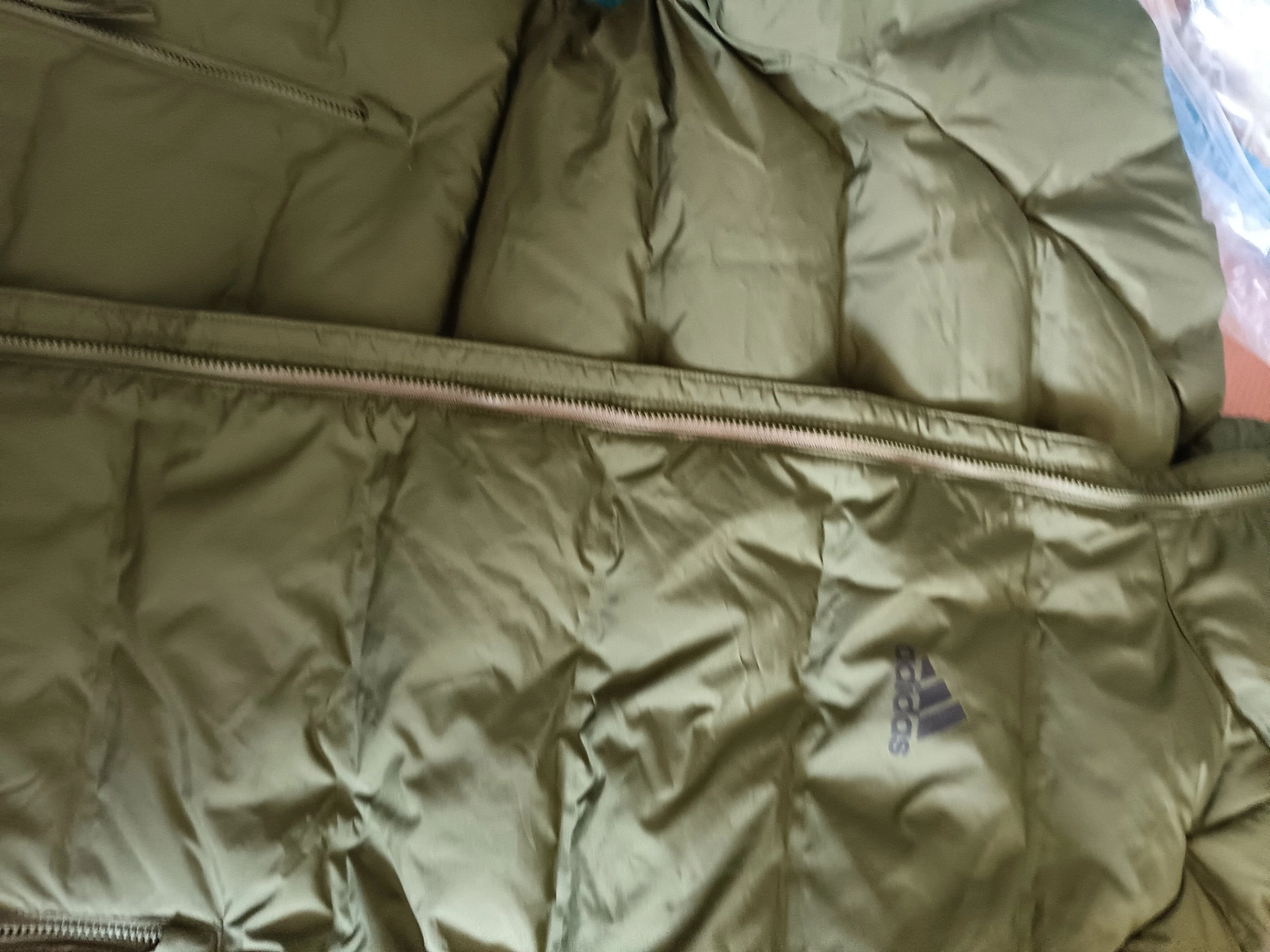 custom review-Adidas Army Green Мужские Пуховики