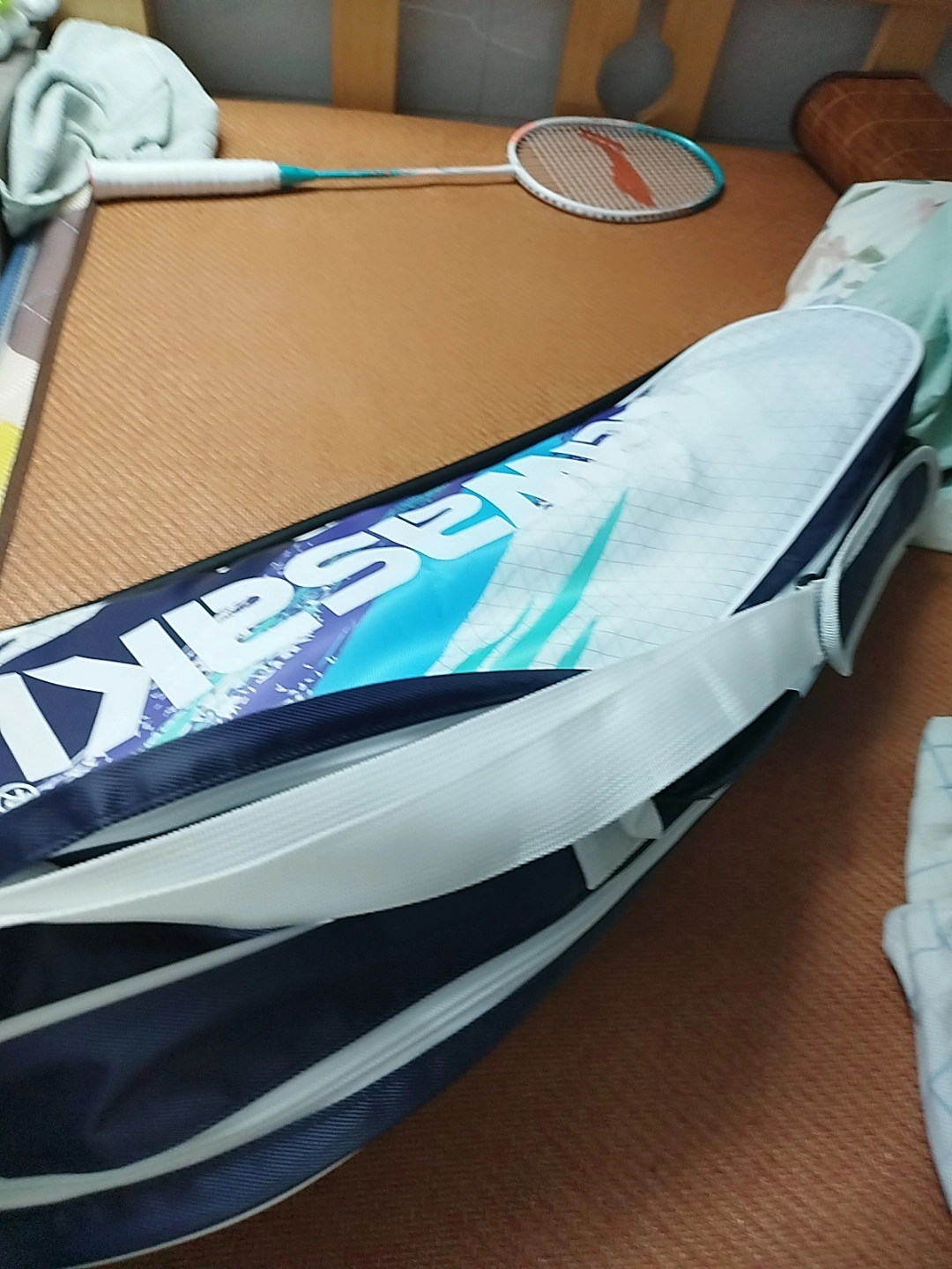 custom review-Kawasaki PU (полиуретан) Спортивная сумка большого размера унисекс