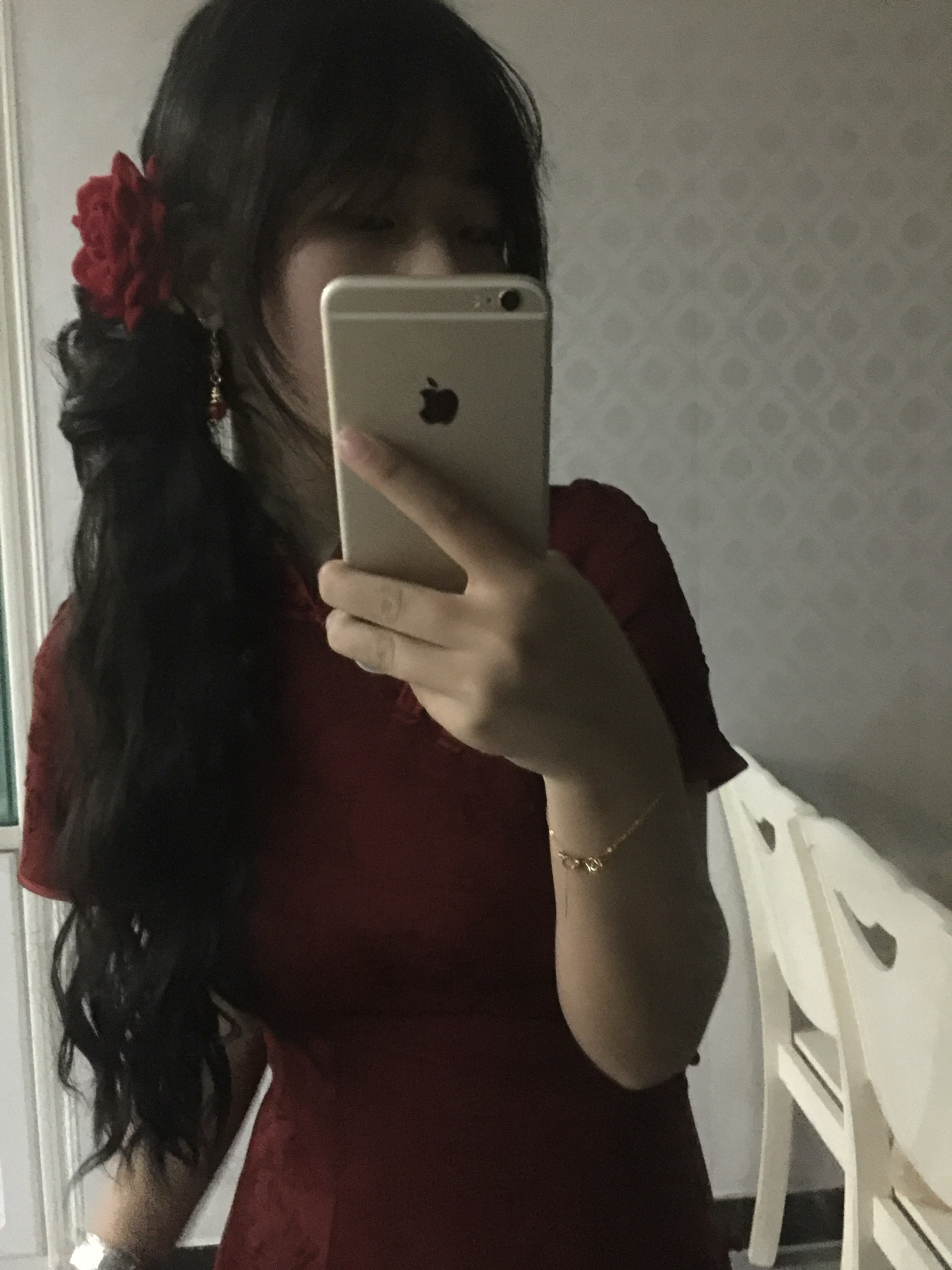 custom review-Blovelan Ципао Женские Zhu YAN Красный Включает Набор в Подарочной Коробке