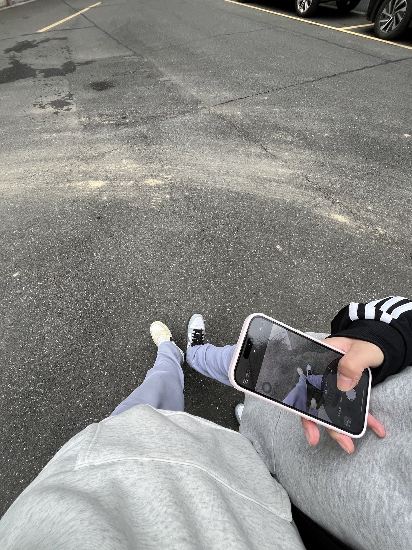 custom review-Nike Dunk Устойчивые к истиранию Низкие Кроссовки для скейтбординга Женские Серый Белый