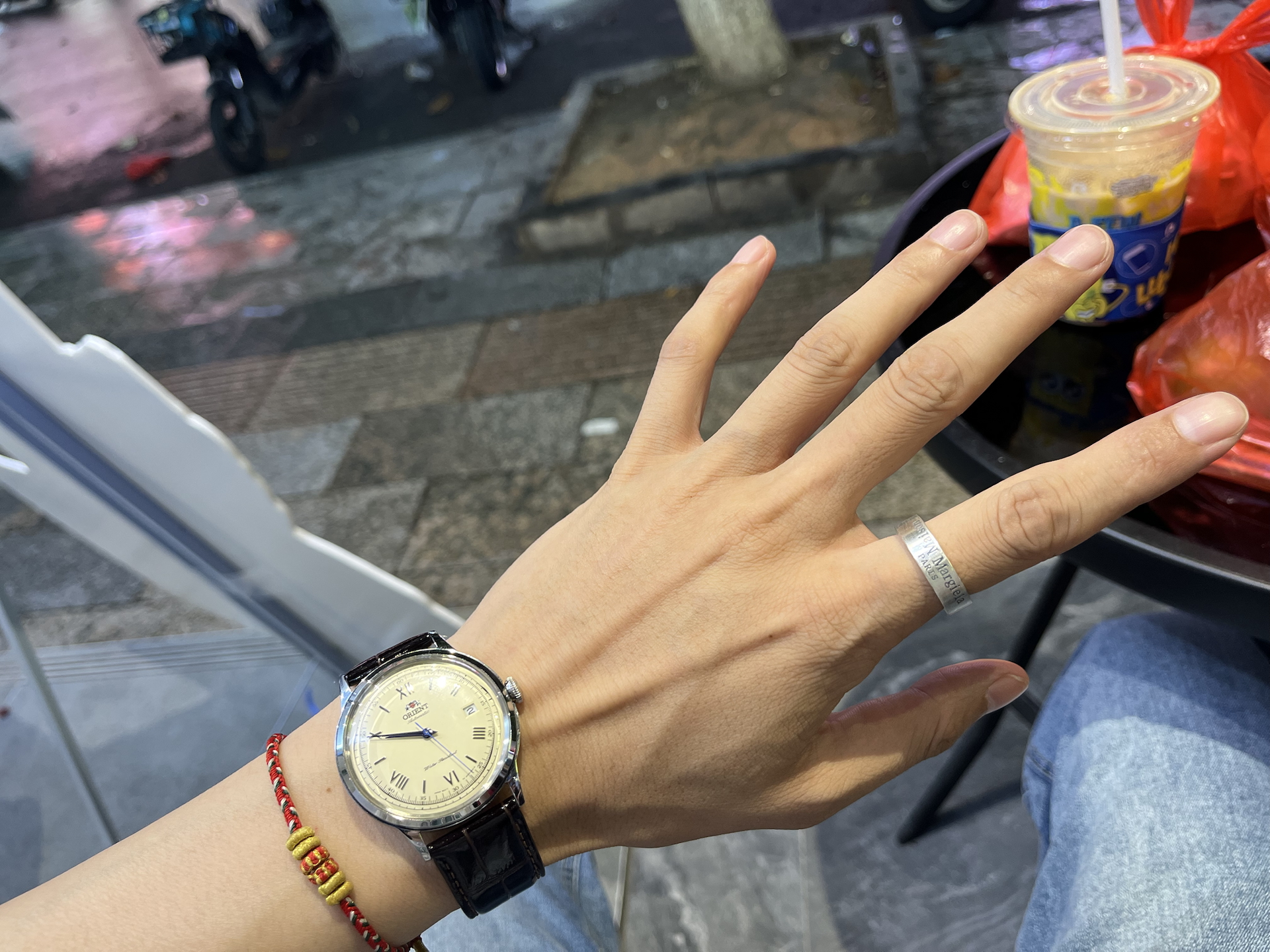 custom review-ORIENT Babylon Collection Часы с топленым маслом автоматический механический механизм кожаный ремешок унисекс