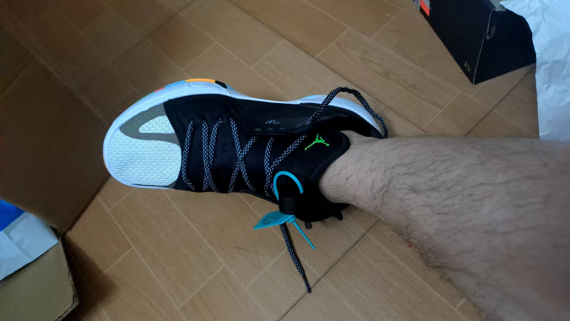 custom review-JORDAN Zoom Separate Баскетбольные кроссовки MID Топ Мужской