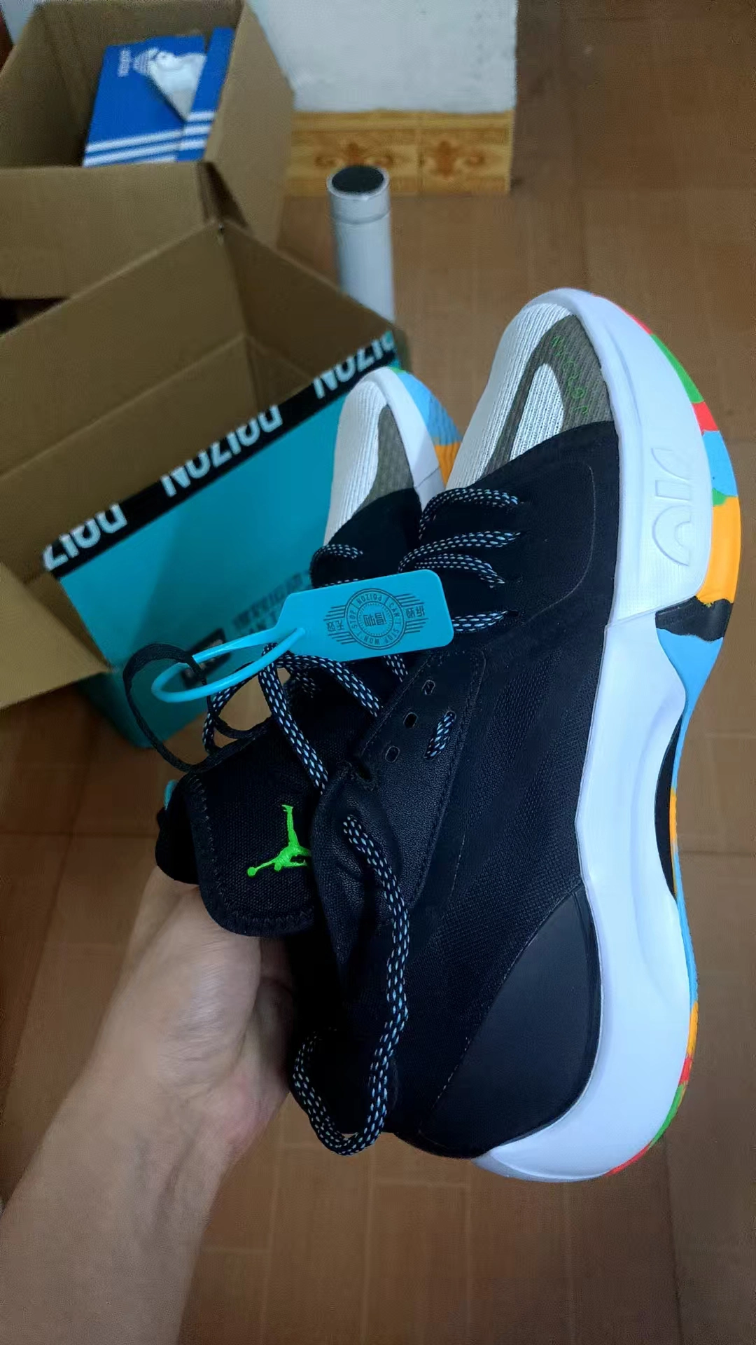 custom review-JORDAN Zoom Separate Баскетбольные кроссовки MID Топ Мужской