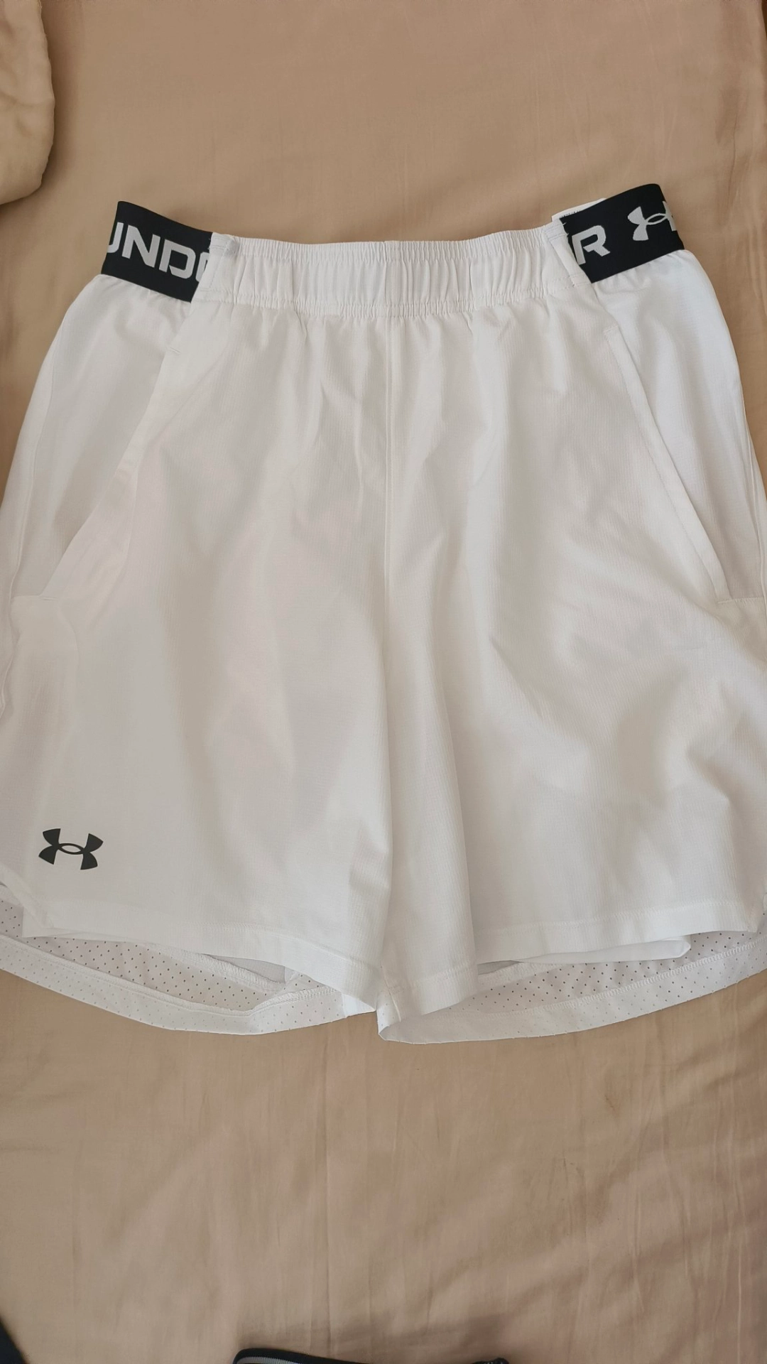 custom review-Under Armour Vanish Повседневные шорты Мужские Белые