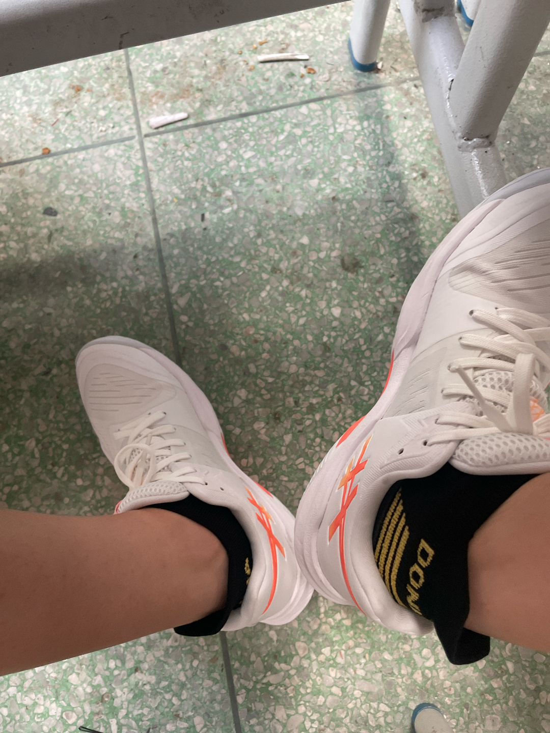 custom review-Кроссовки для волейбола Asics Sky Elite FF 3 Женские Белые Красные