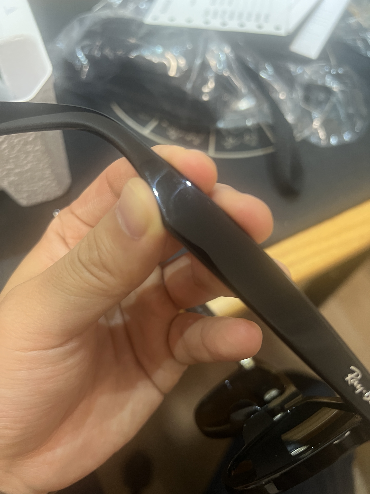 custom review-RayBan Квадратные Солнцезащитные Очки Унисекс Черные