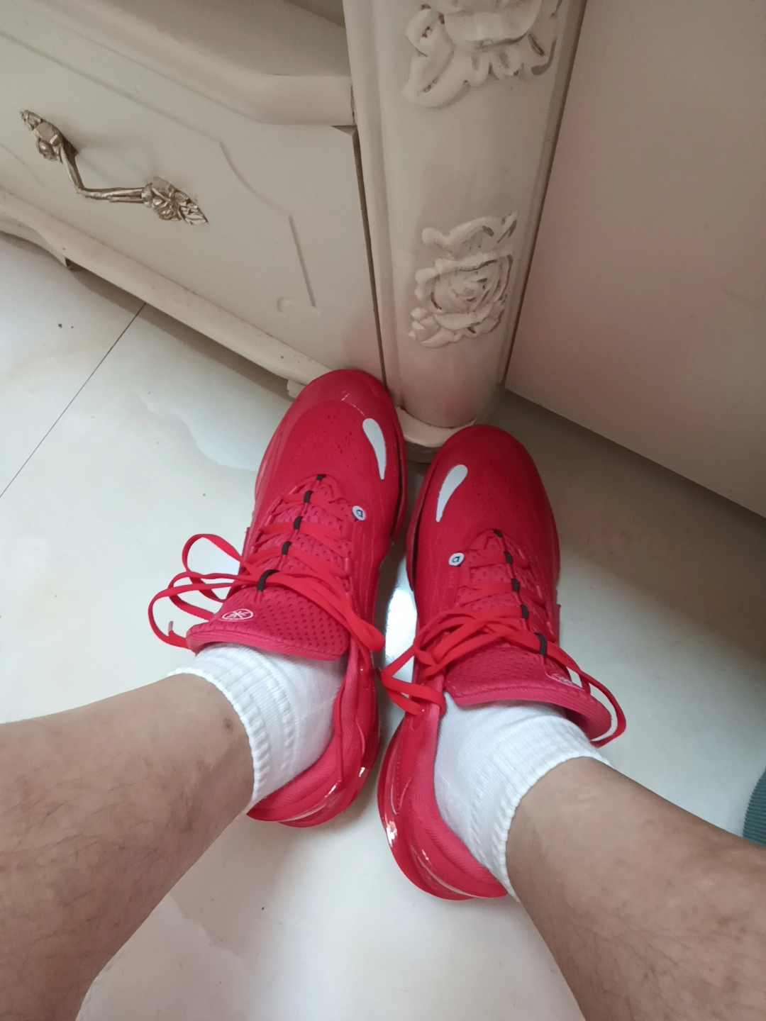 custom review-LINING Wade 808 5 ULTRA Баскетбольные кроссовки Низкий топ Слава Красный Мужской