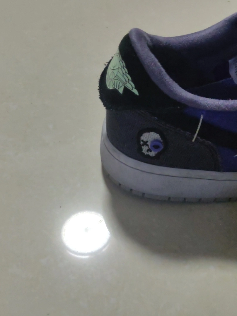 custom review-Zion Williamson x Jordan Air Jordan 1 Low Топ Винтажные баскетбольные кроссовки Мужской Темно-синий