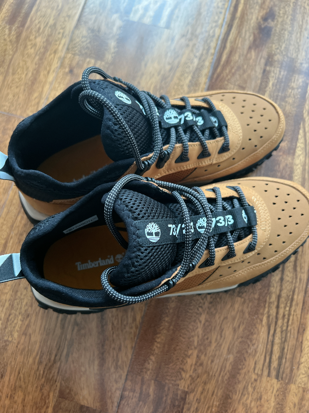 custom review-Timberland Motion 6 MID Топ Альпинизм Обувь Мужская Желтая Черная