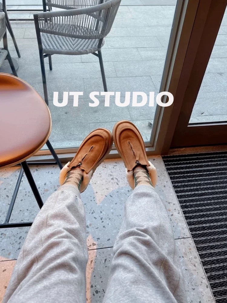 custom review-UGG Funkette Boot Теплоизоляционный Устойчивый к истиранию Противоскользящий Бутыки (Длина Стопа) Сноубутсы