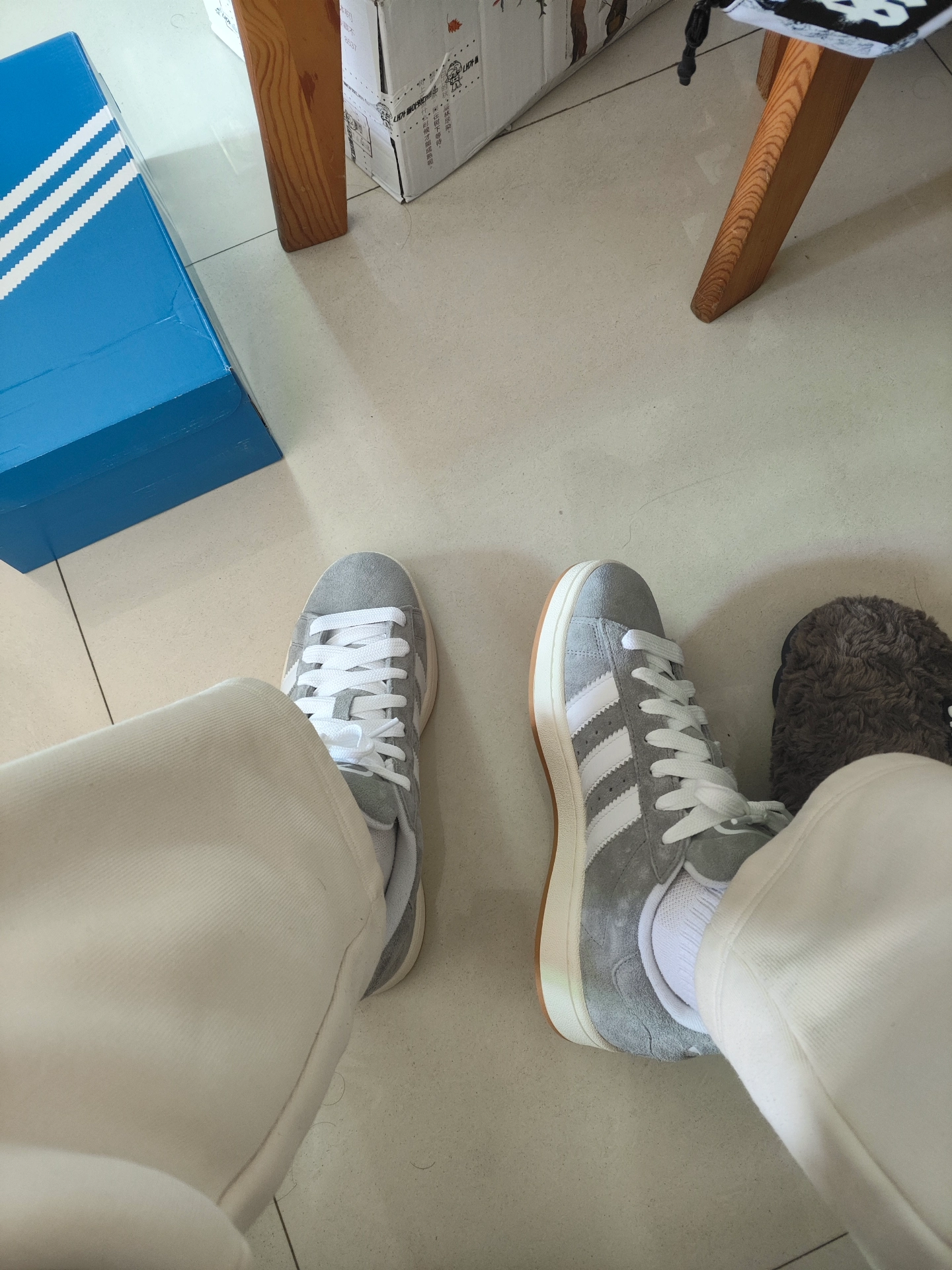 custom review-Adidas Originals CAMPUS 00s Износостойкий и Легкий Низкий Топ Скейтборд Кроссовки Унисекс Серый