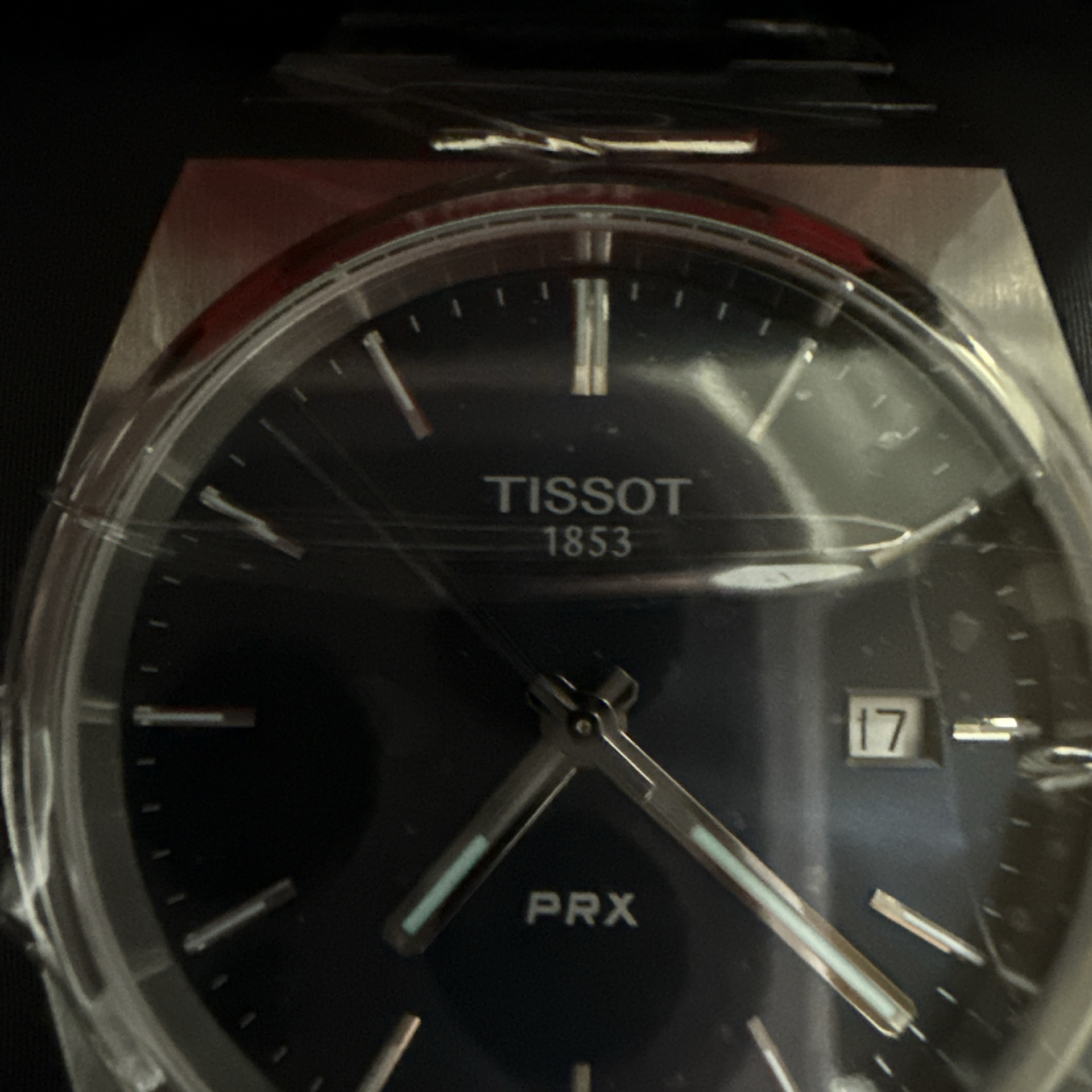custom review-Tissot PRX Super Player Series Кварцевый механизм Мужские часы Часы 40*39,5 мм Синий циферблат