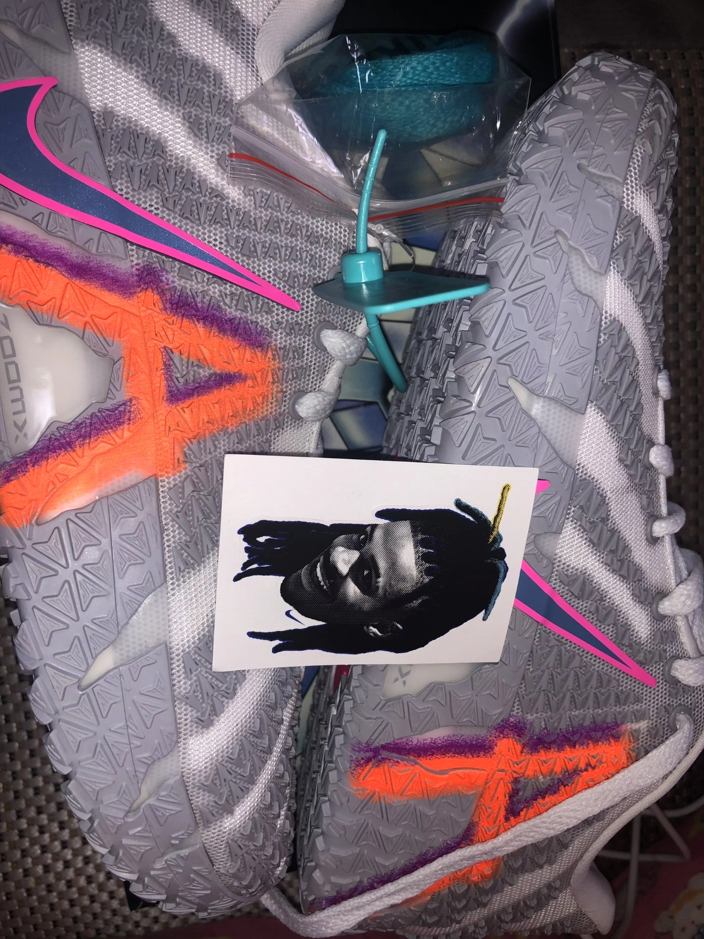 custom review-Nike Ja Morant 3 Баскетбольные кроссовки Унисекс Серый Белый Азиатская версия