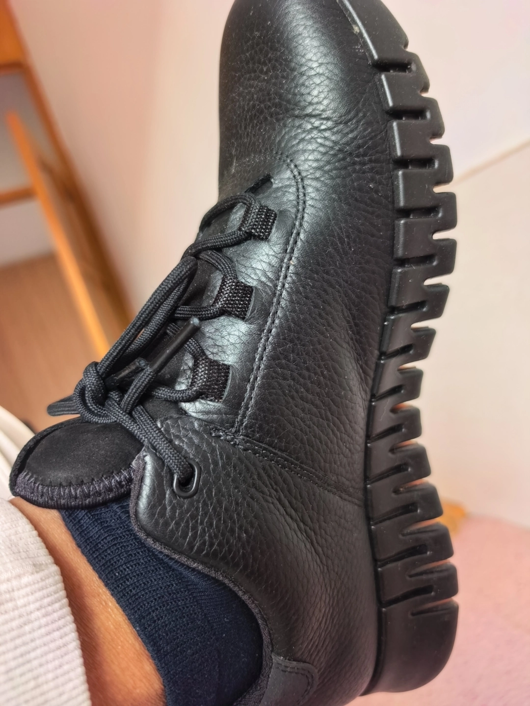 custom review-Ecco Smart Series Амортизаторы Slip-resistant и устойчивые к истиранию Низкий топ Повседневная обувь Мужская Черная