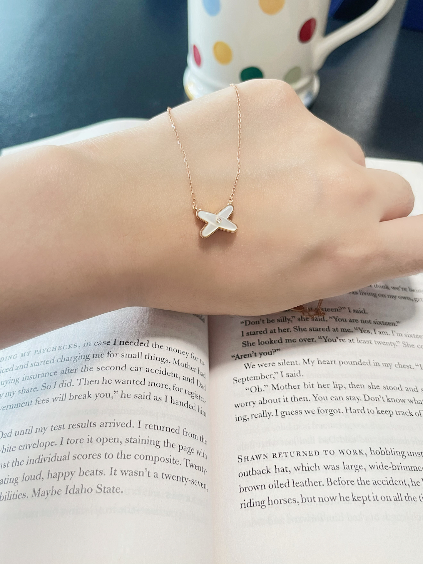 💓贝母项链的"温柔暴击"