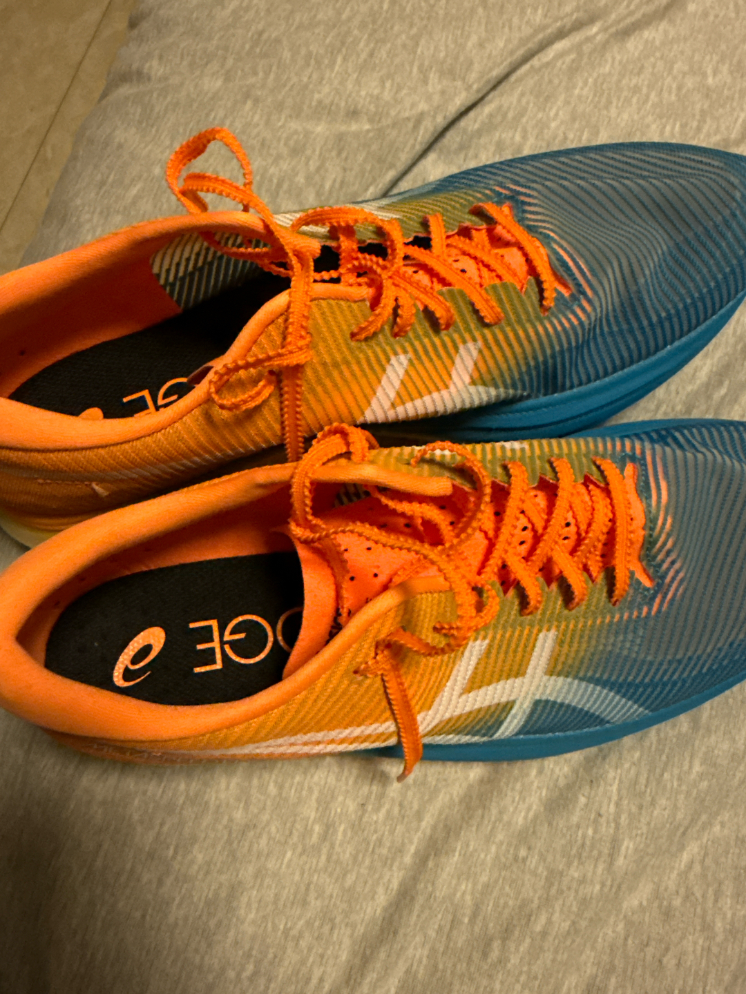 custom review-Asics Metaspeed Edge+ Удобный с резиновой амортизацией износостойкий низ с углеродной пластиной