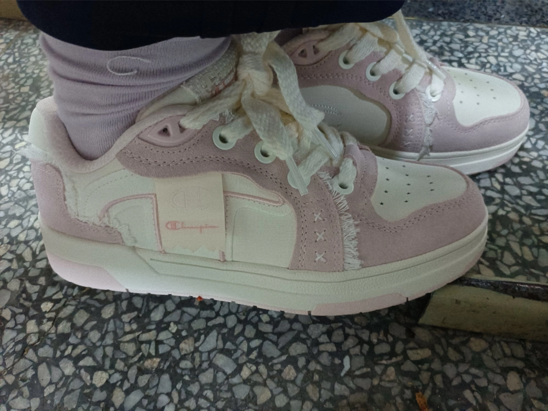 custom review-Champion Low Top Скейтборд Кроссовки Унисекс Тонкий Розовый Красный Молочный Белый