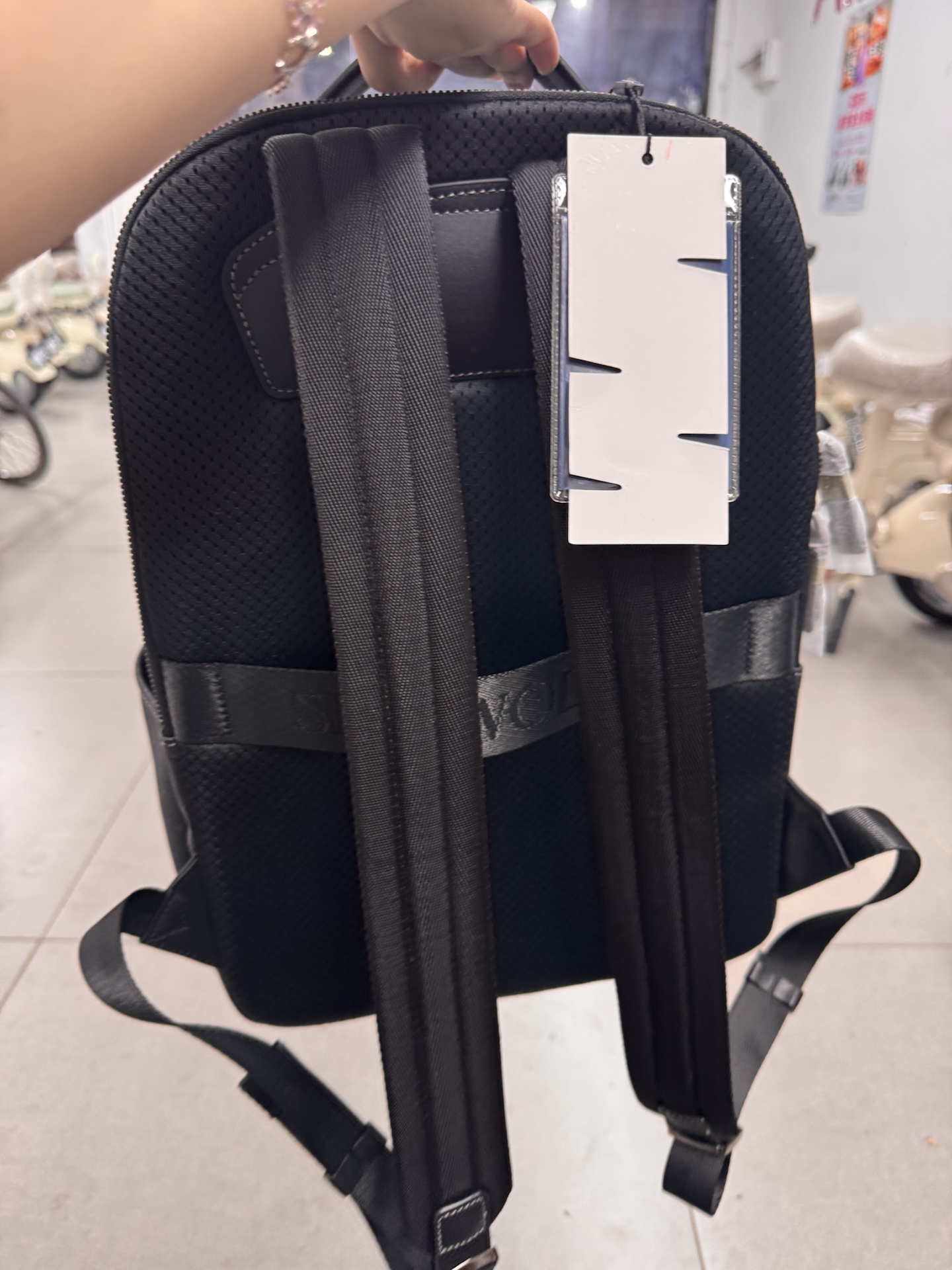 custom review-SEPTWOLVES Синтетическая кожа Рюкзак QPL Унисекс Черный