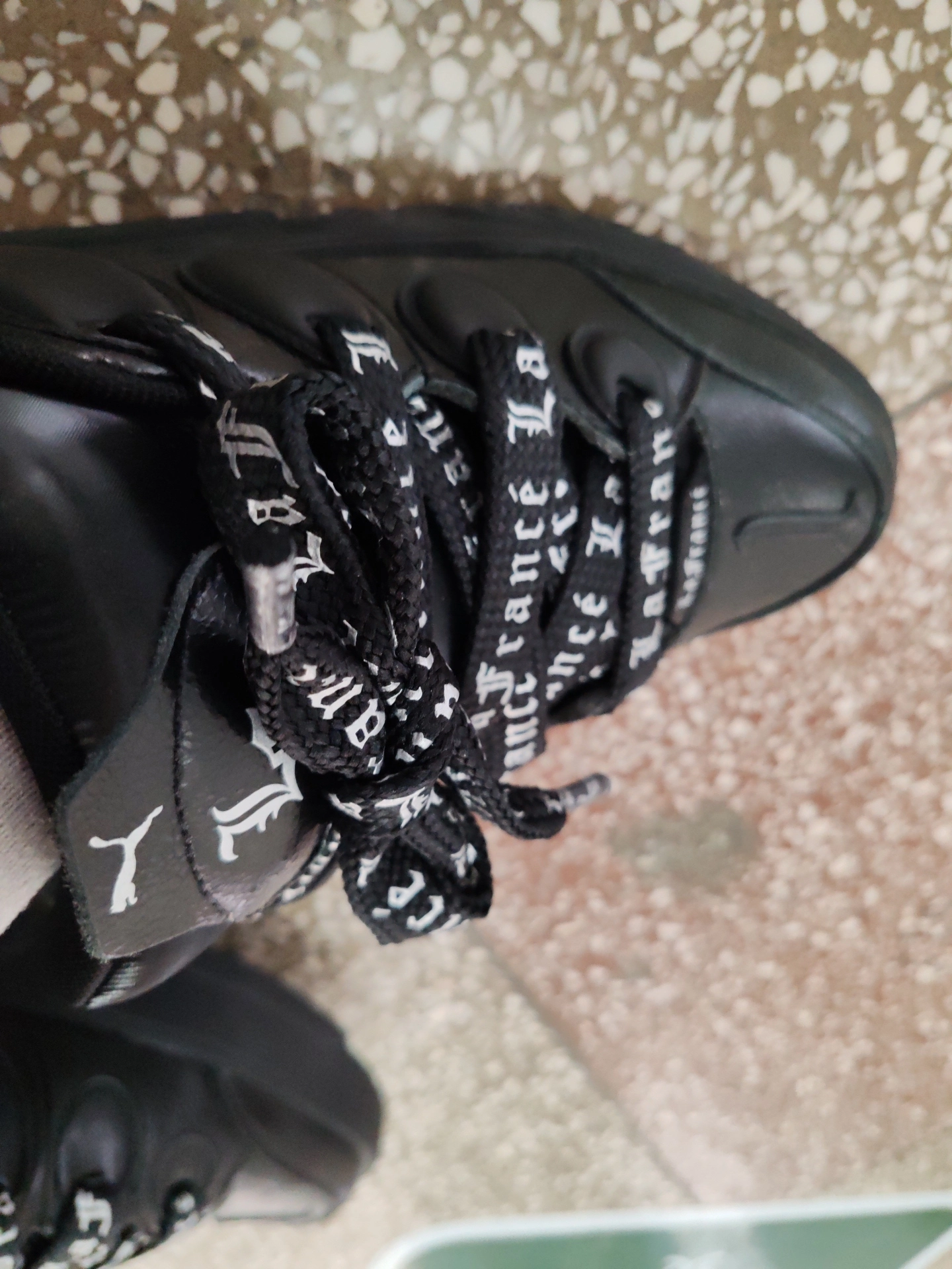 custom review-PUMA LaMelo Ball Устойчивый к истиранию Низкий Топ Casual Унисекс Черный