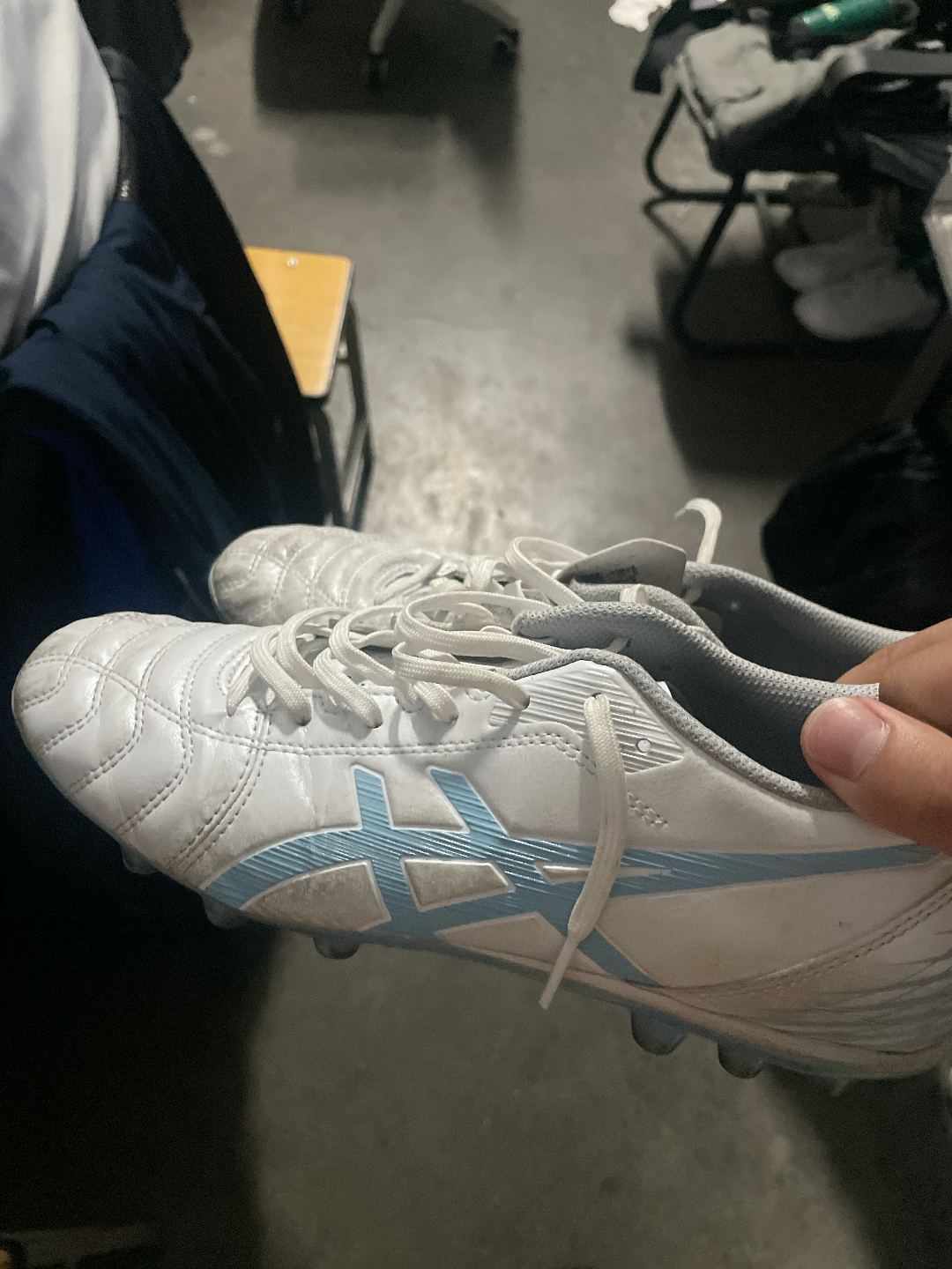 custom review-Asics Ds Light Club AG Искусственная трава Искусственные шипы Синтетическая кожа