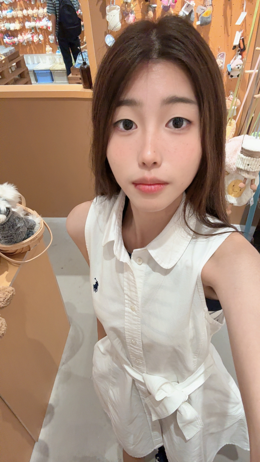 custom review-Polo Ralph Lauren Платье без рукавов Женское Белое