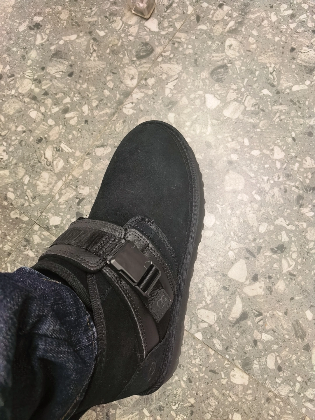 custom review-UGG Neumel Бейсболка Теплоизоляционный Противоскользящий Ботинки для снега Мужские Черные