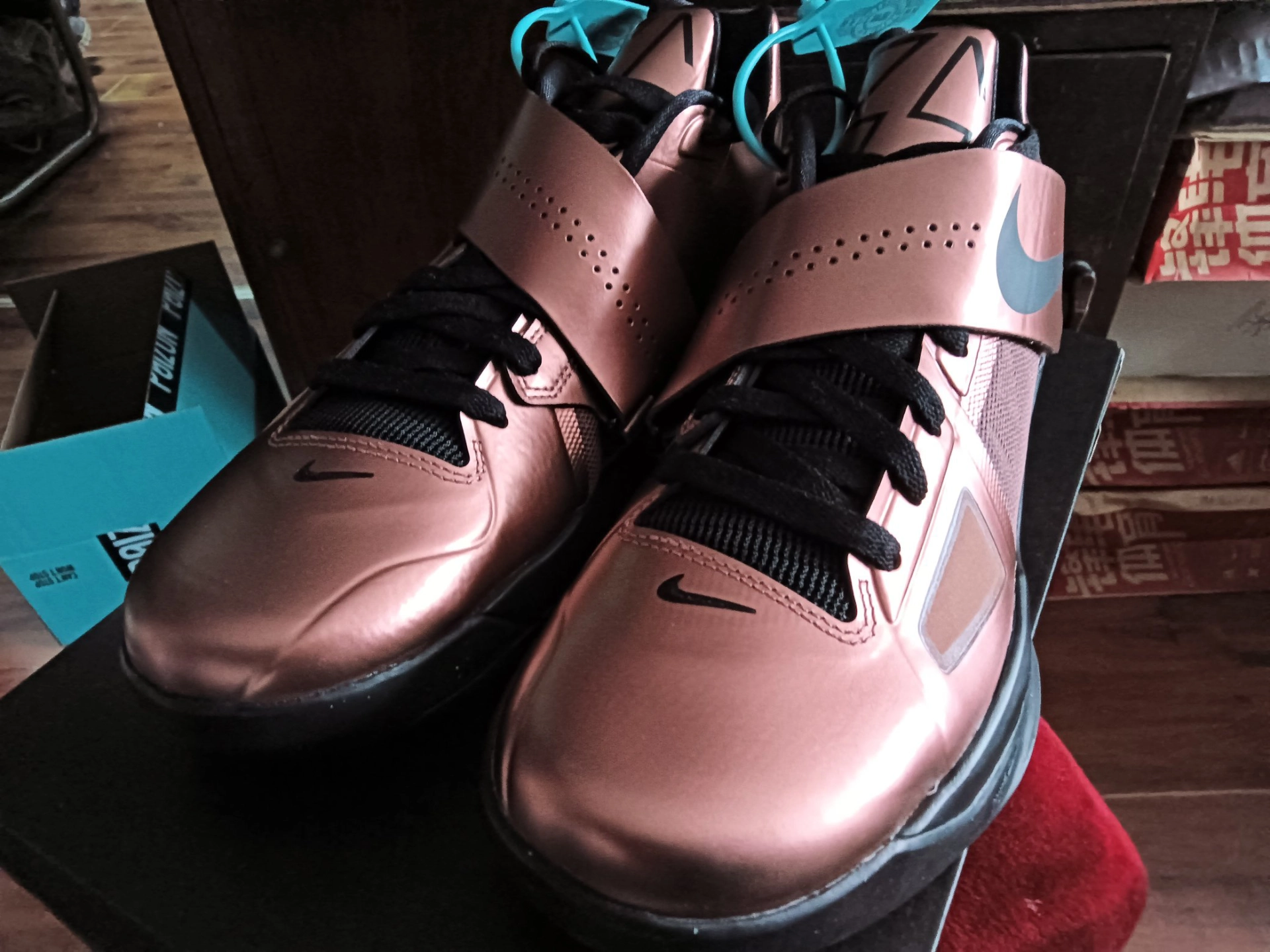custom review-Nike KD 4 "Christmas"2024