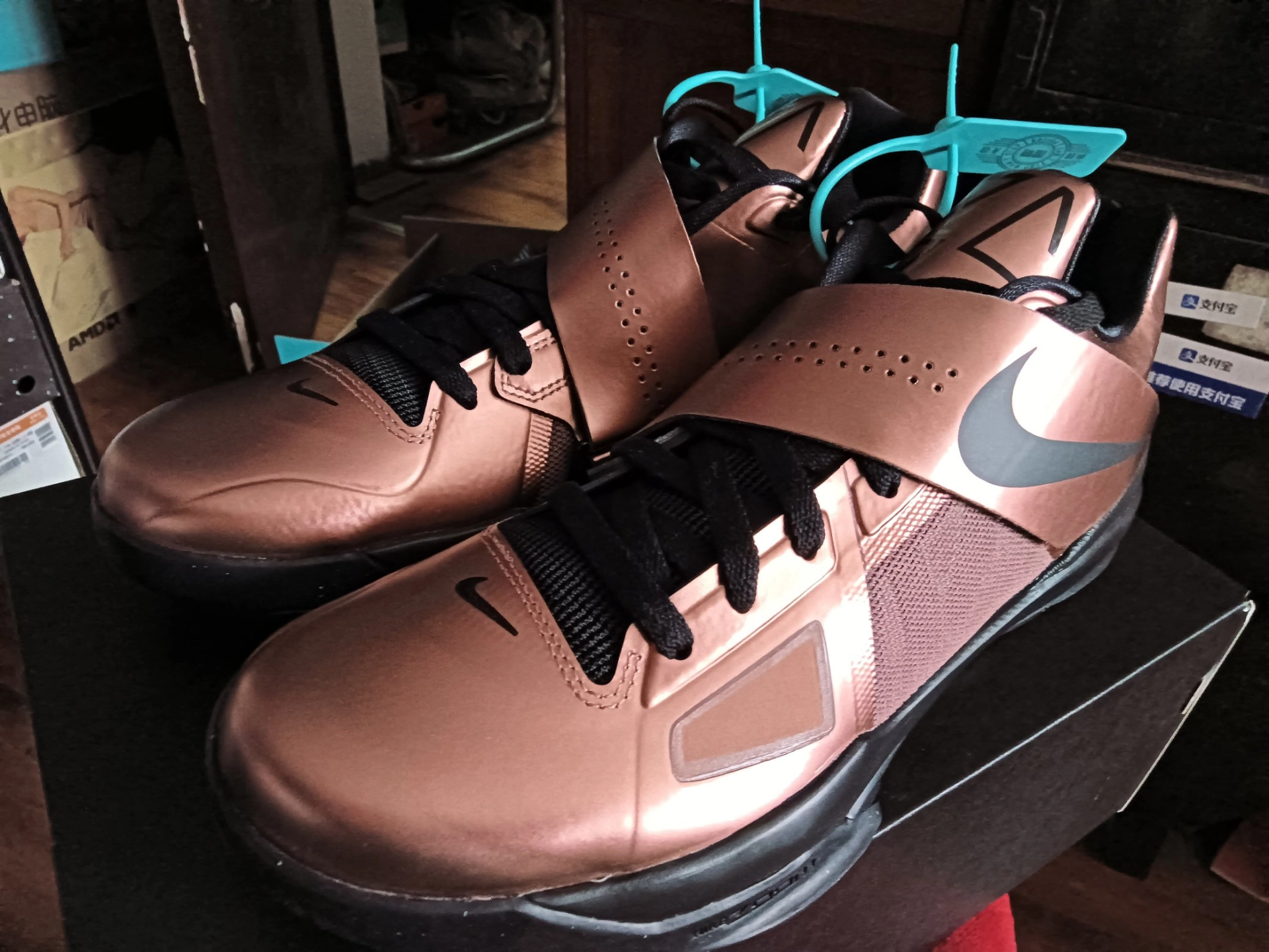 custom review-Nike KD 4 "Christmas"2024