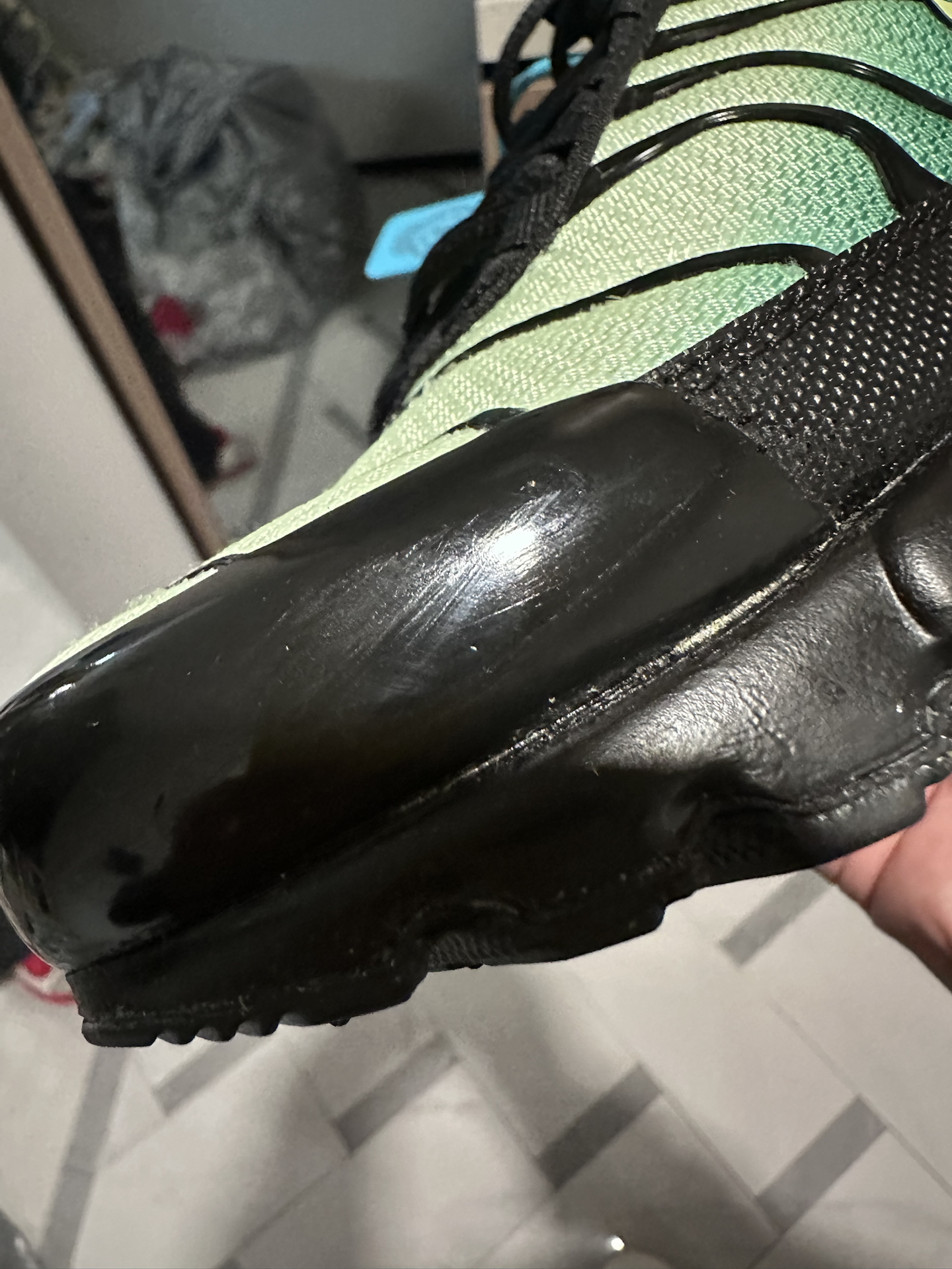 custom review-Nike Air Max Plus Амортизация Низкий Топ Повседневная Обувь Унисекс Зеленый Черный